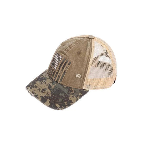 C.C US FLAG MESH PONYCAP - Image 4