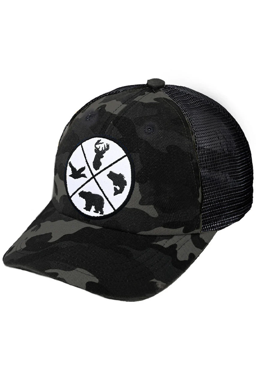 C.C Wild Animal Symbol Embroidery Patch Ball Cap - Image 4