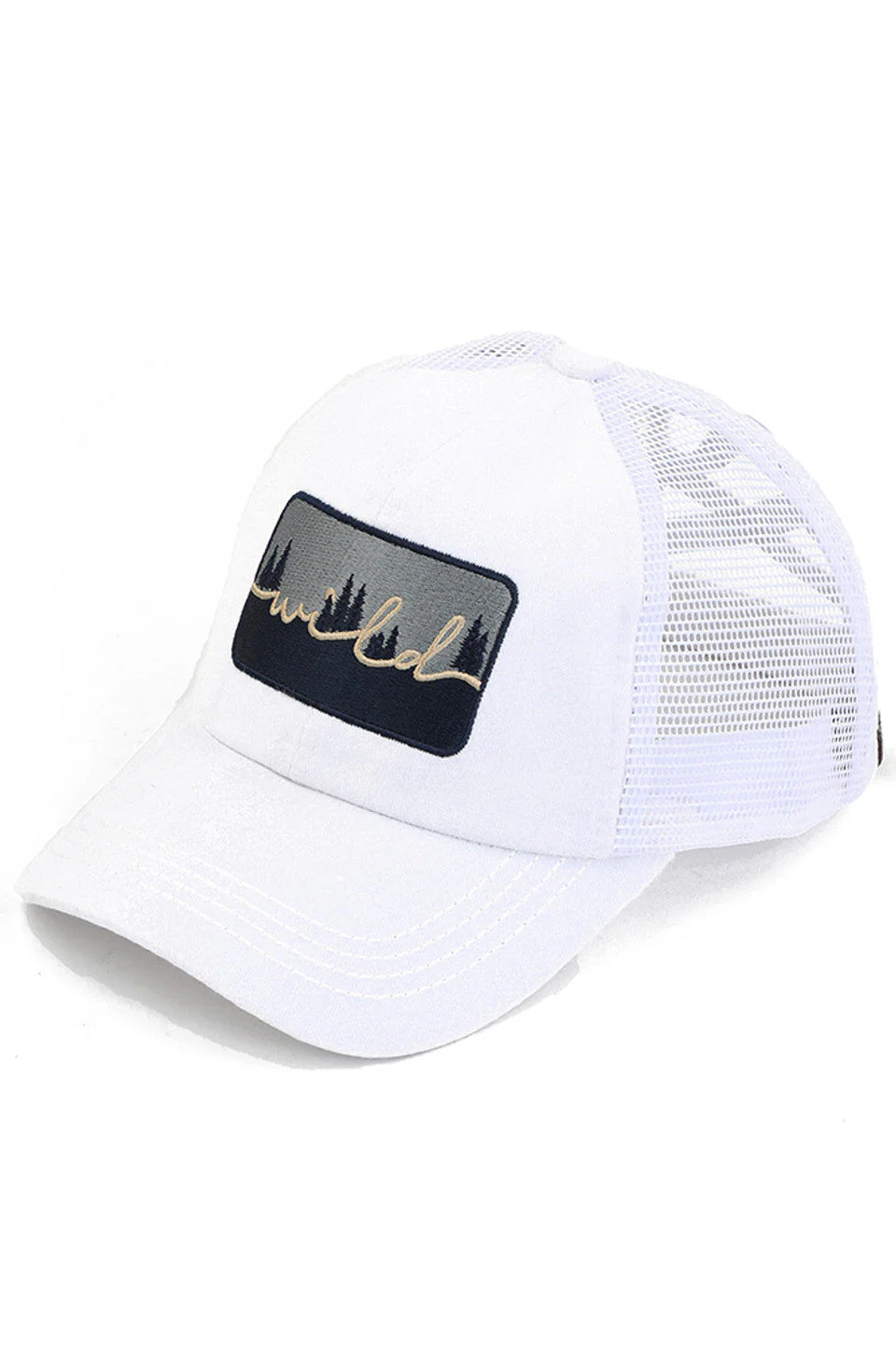 C.C Wild Patch Criss-Cross Pony Cap - Image 3