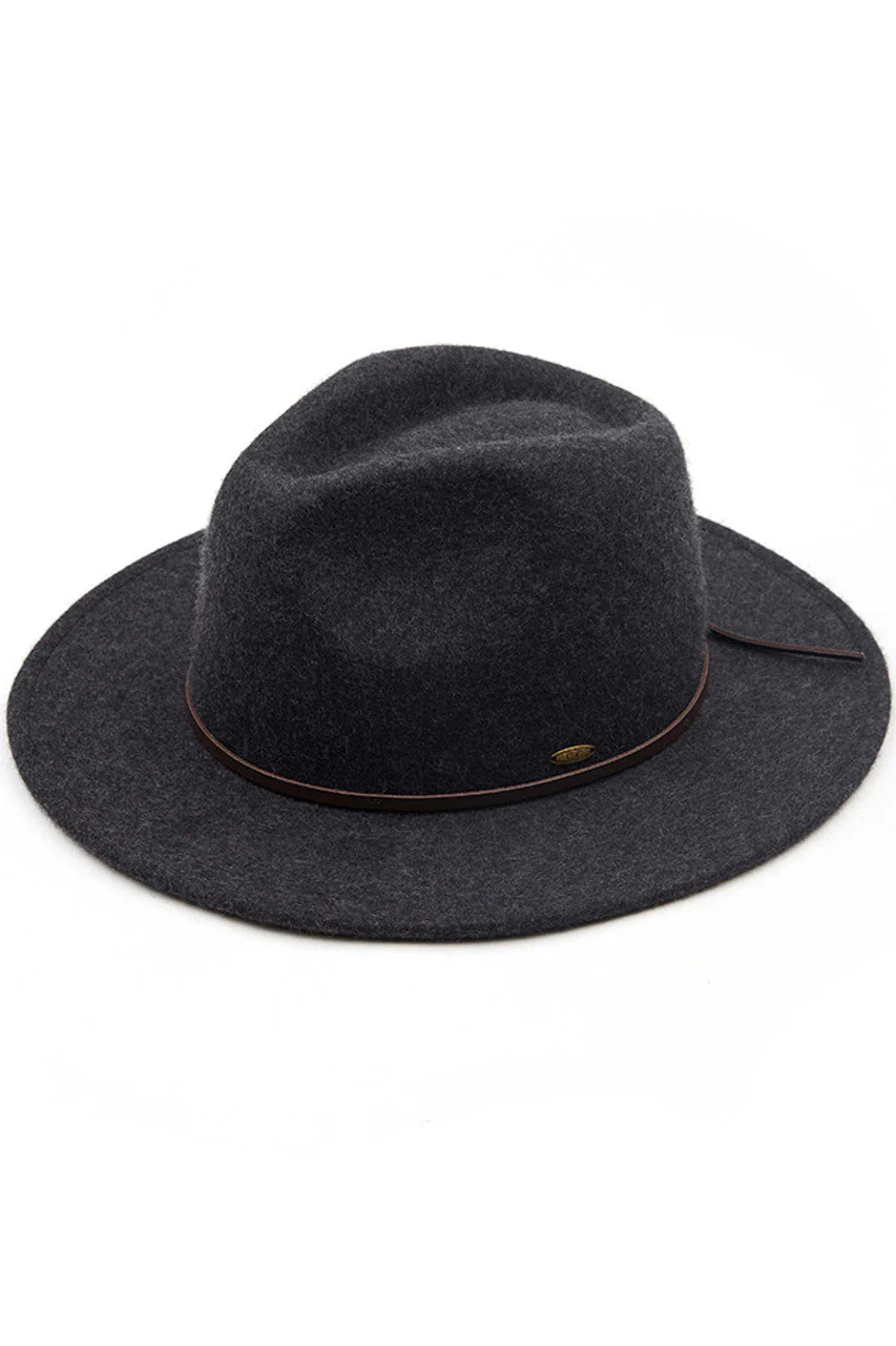 C.C Wool Felt Brim Hat - Image 2