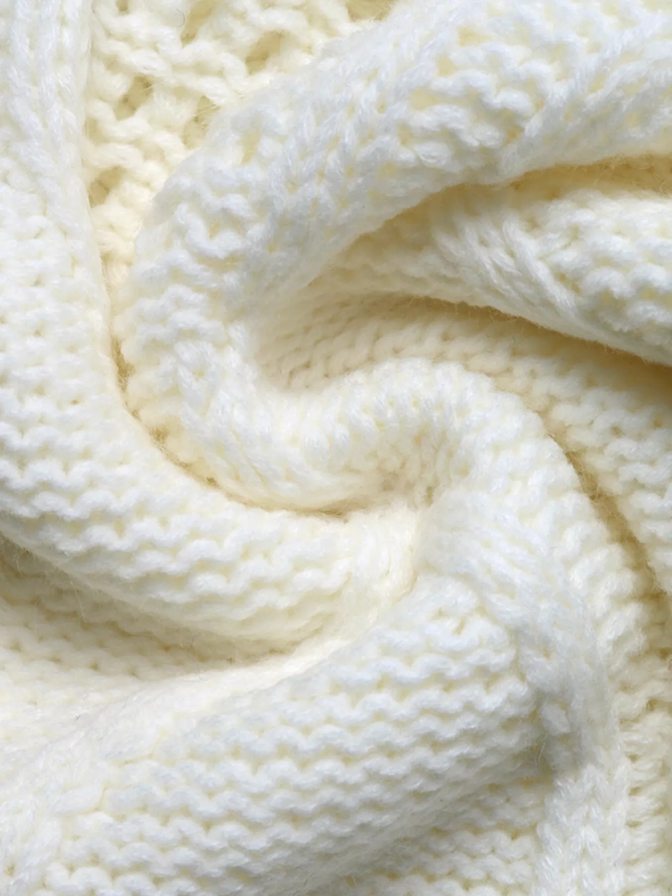 Cable Knit Round Neck Sweater - Image 9