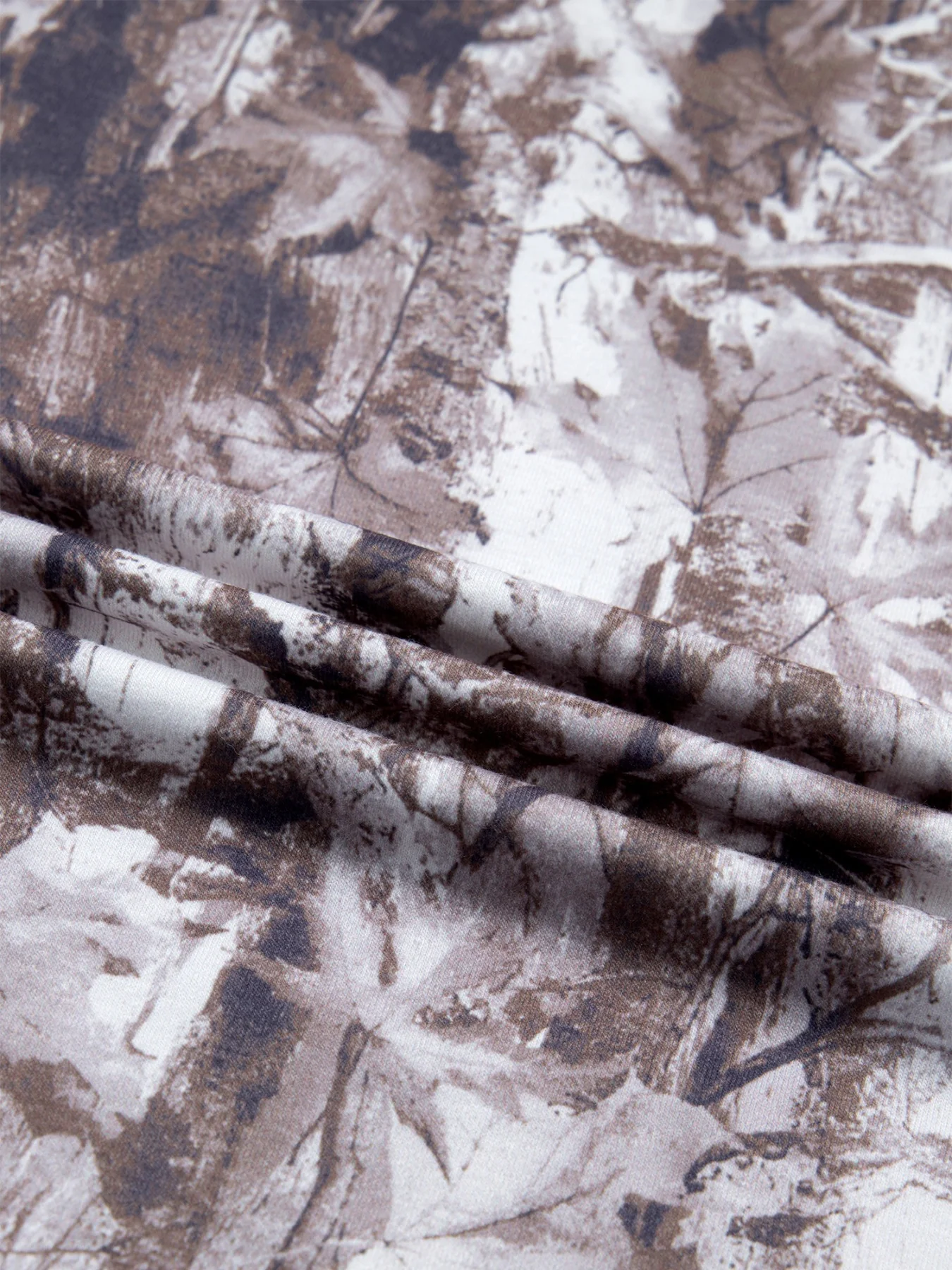 Camouflage Woodland Print Drop Shoulder Tunic Tee - Image 8
