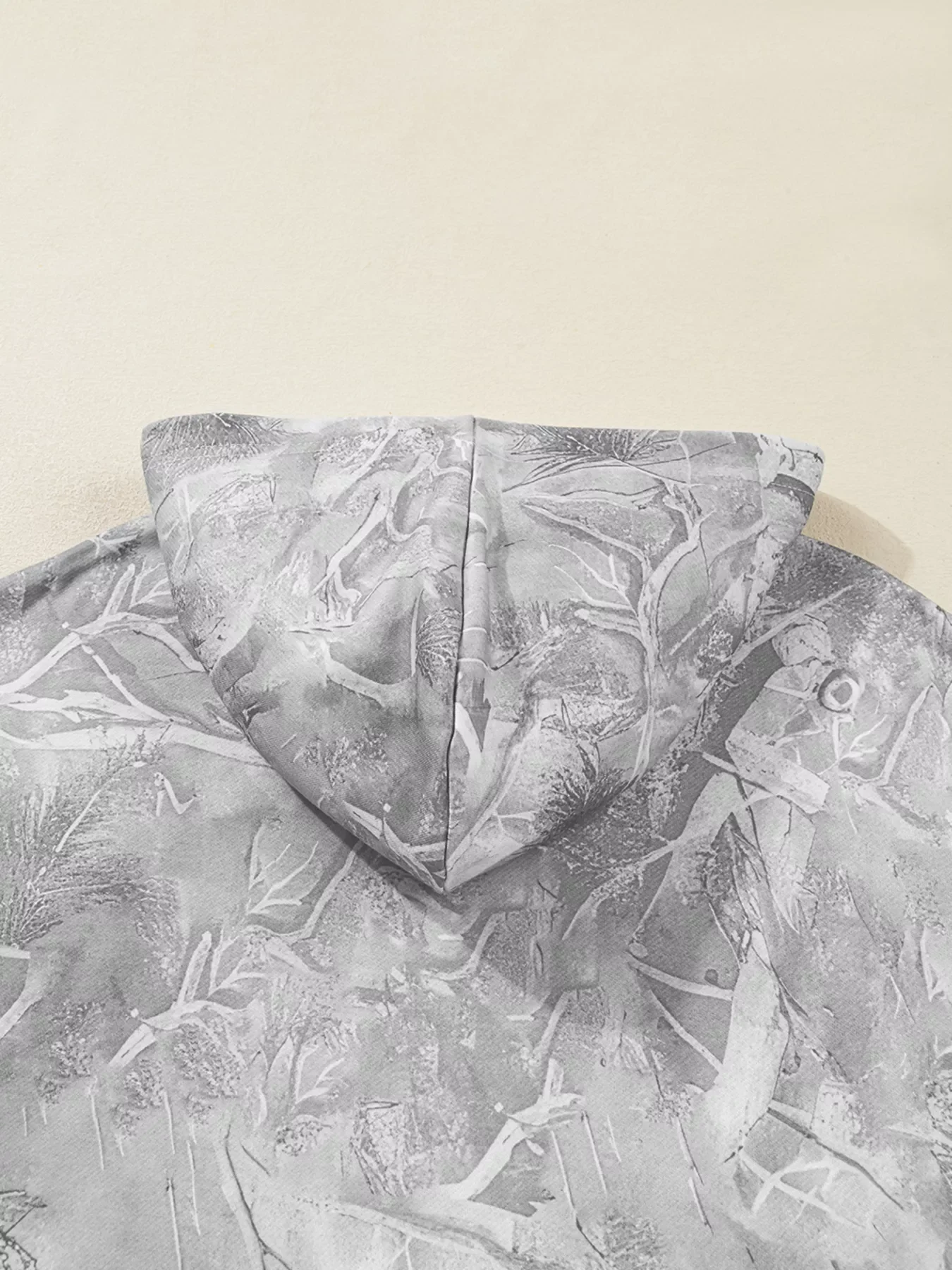 Camouflage Woodland Print Oversized Sporty Hoodie - Image 5