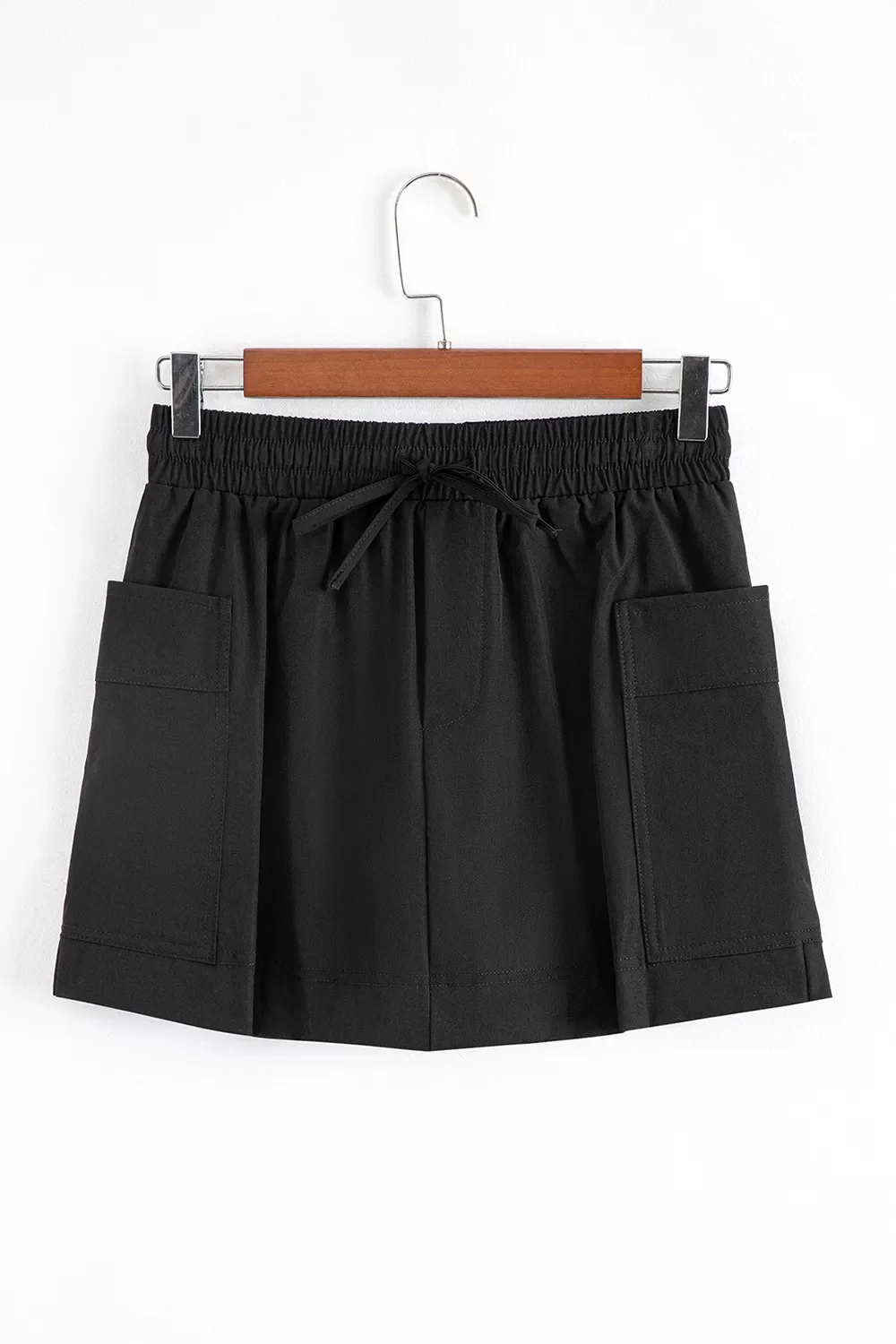 Cargo Pocket Elastic Waist Active Casual Skort - Image 3