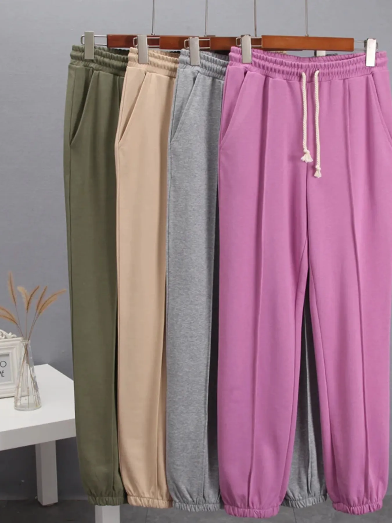 Casual Drawstring Jogger Pants - Image 15