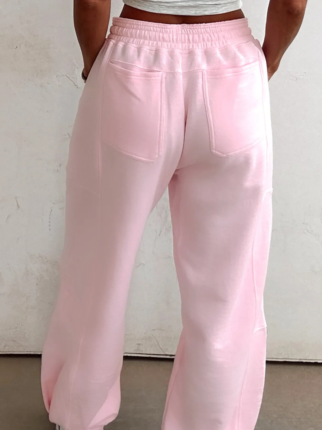 Casual Drawstring Sweatpants - Image 4