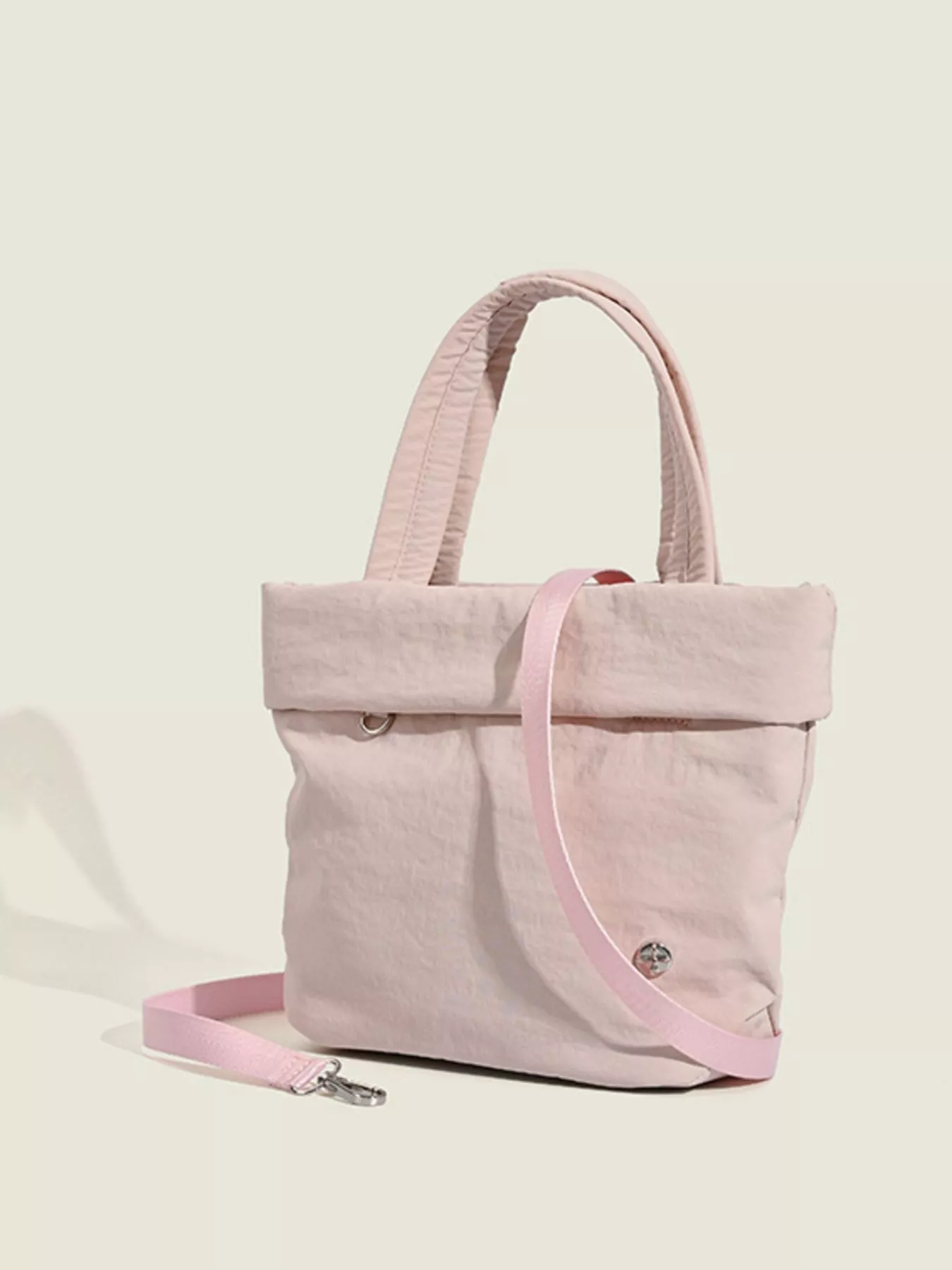 Casual Lightweight Canvas Handbag - Image 2