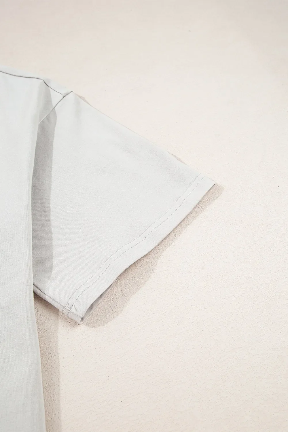 Casual Oversize Bow Drop Shoulder Tunic Casual Tee - Image 7