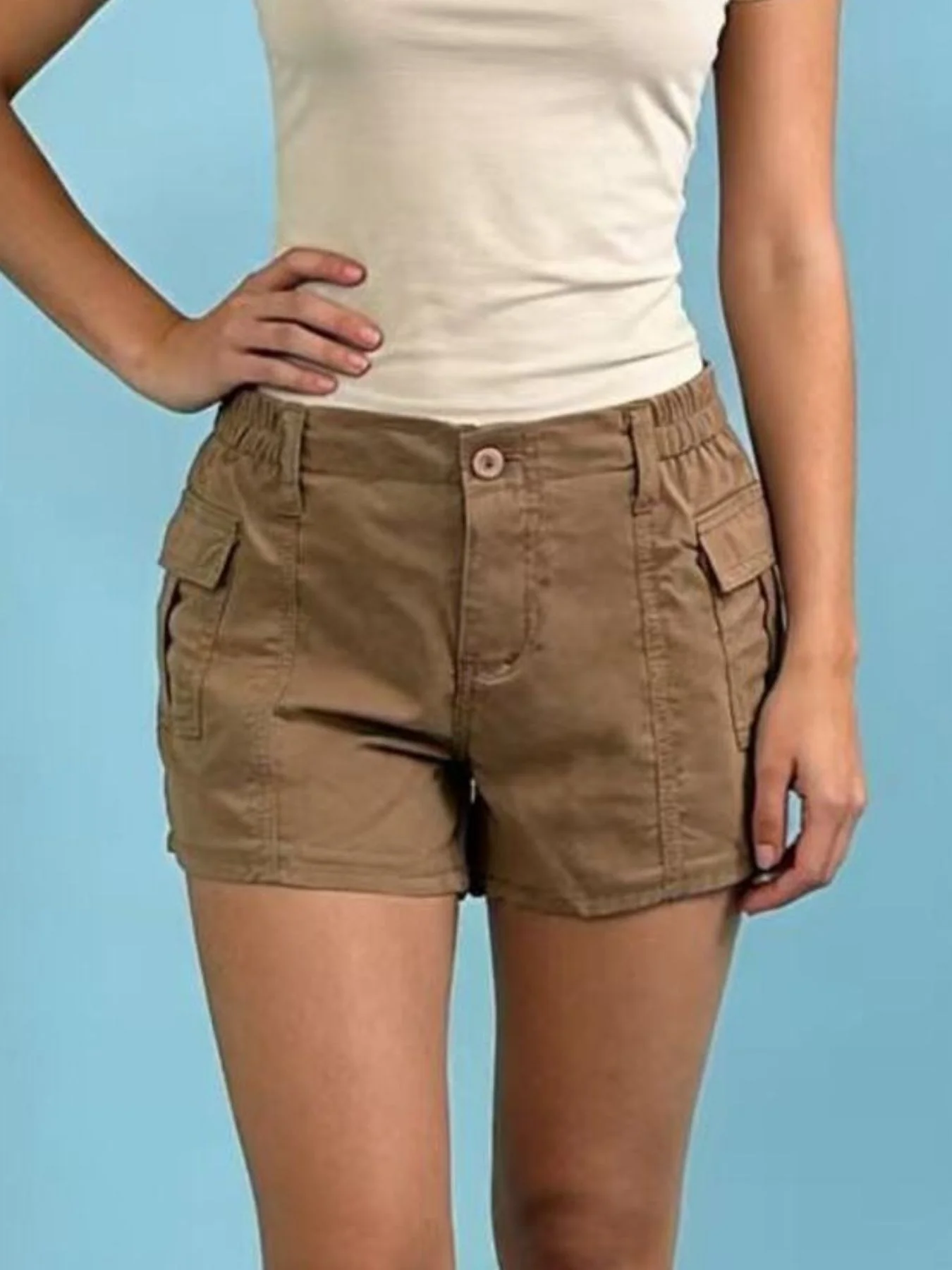 Casual Pocketed Shorts - Image 12