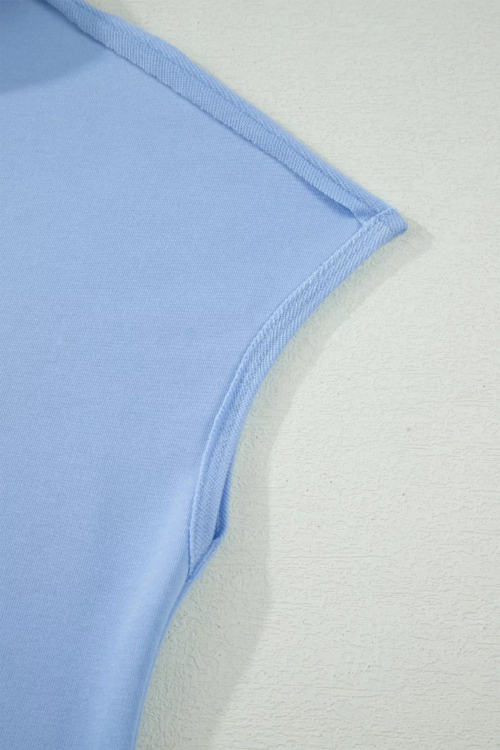Casual Polo Collar Sleeveless Top and Shorts Set - Image 11