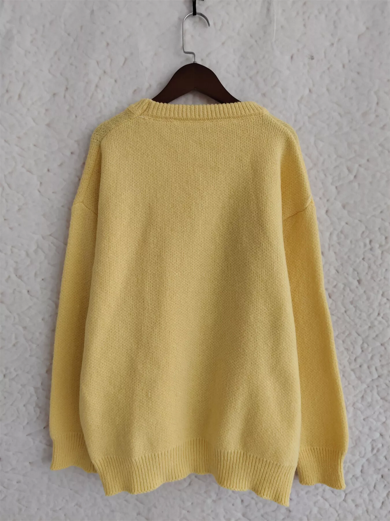 Cherry Pom-Pom Knit Round Neck Sweater - Image 12