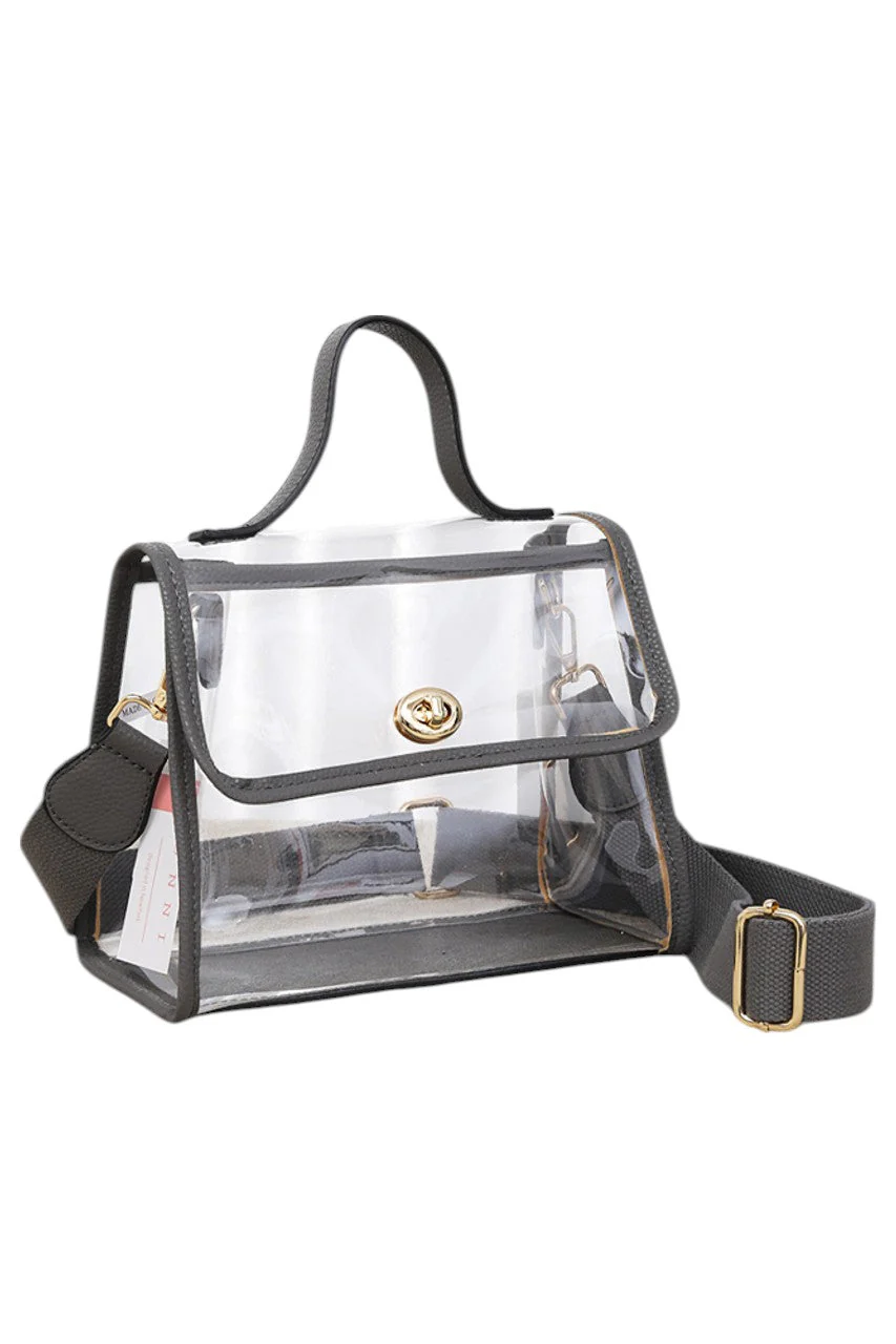 Clear Stadium Crossbody hand Bag - Image 2