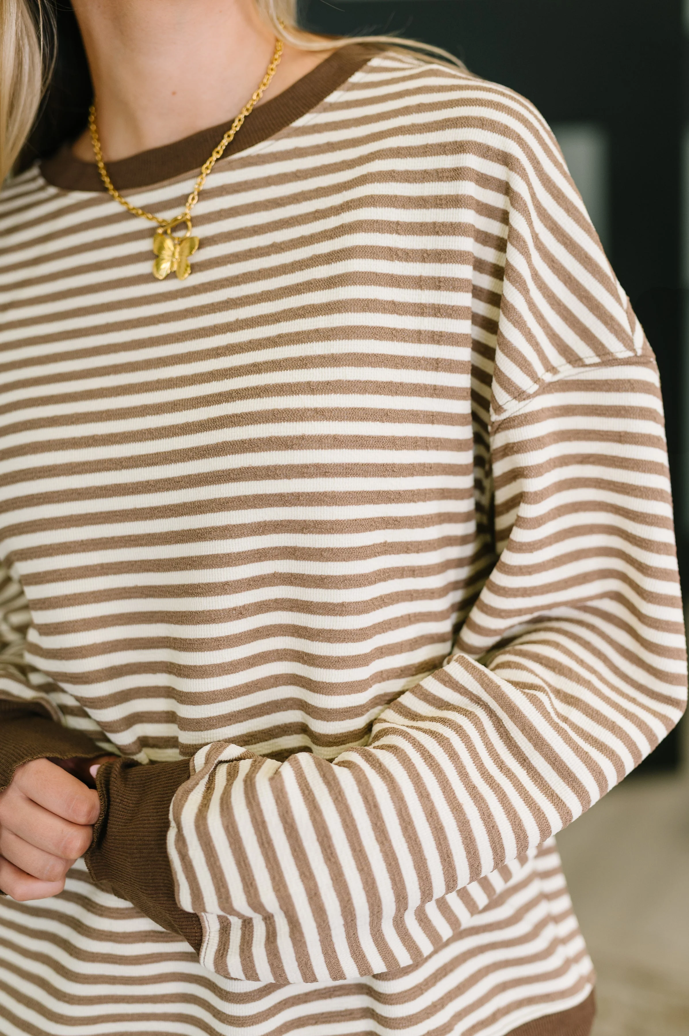 Cocoa Lane Stripe Top - Image 2
