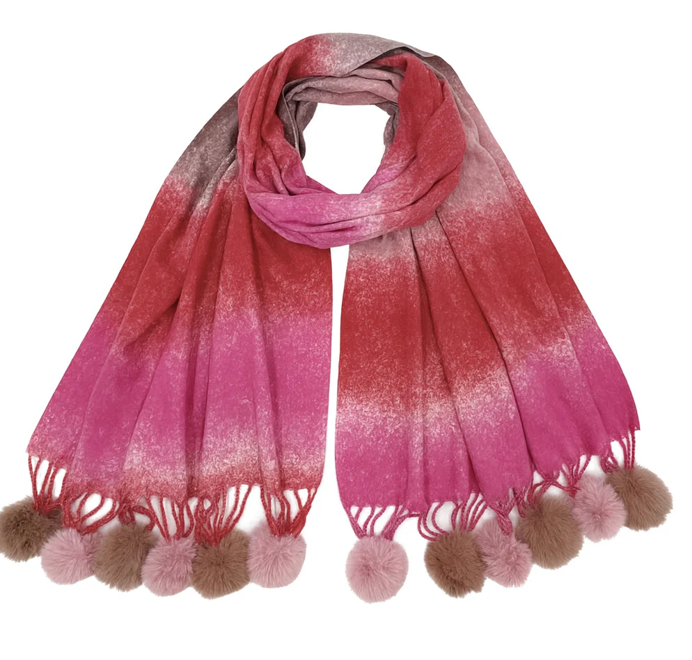 Color Block Scarf - Image 11