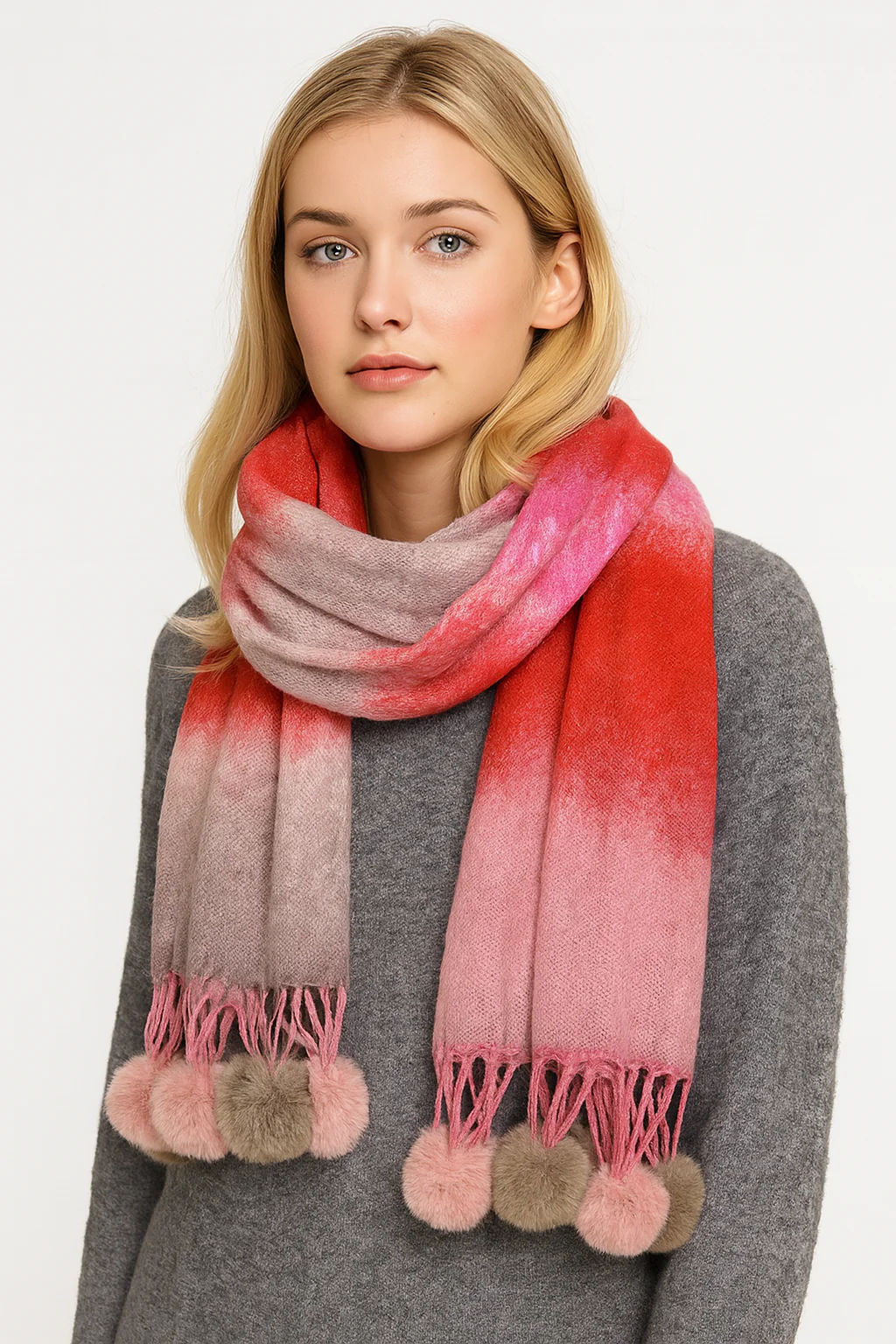 Color Block Scarf - Image 2