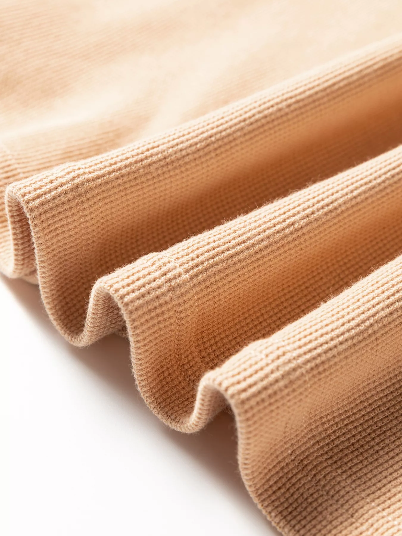 Color Block Thermal Textured Knit Drop Shoulder Henley Top - Image 13