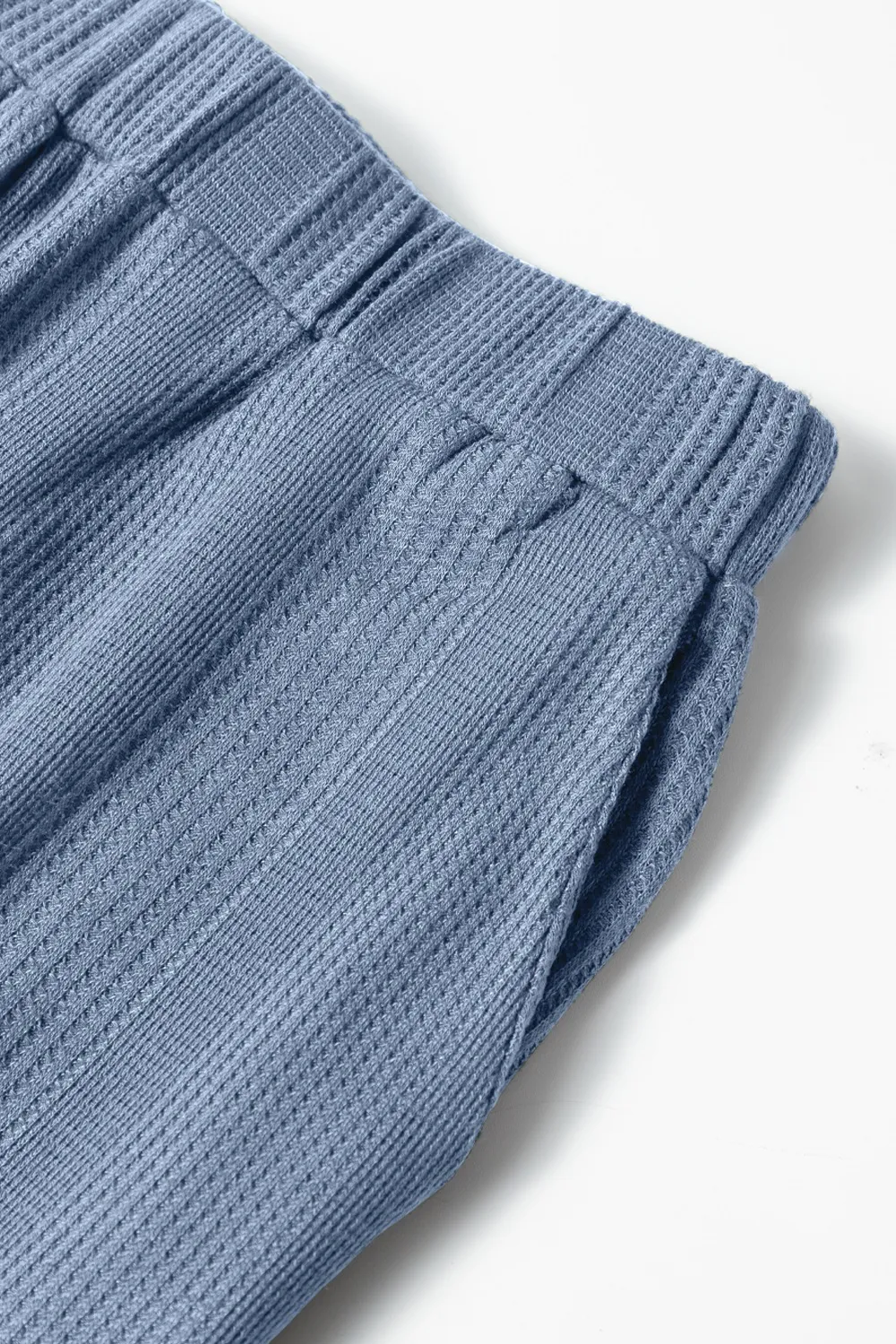 Color Ribbed Ruffle Tank Top and Pants Set - Image 11
