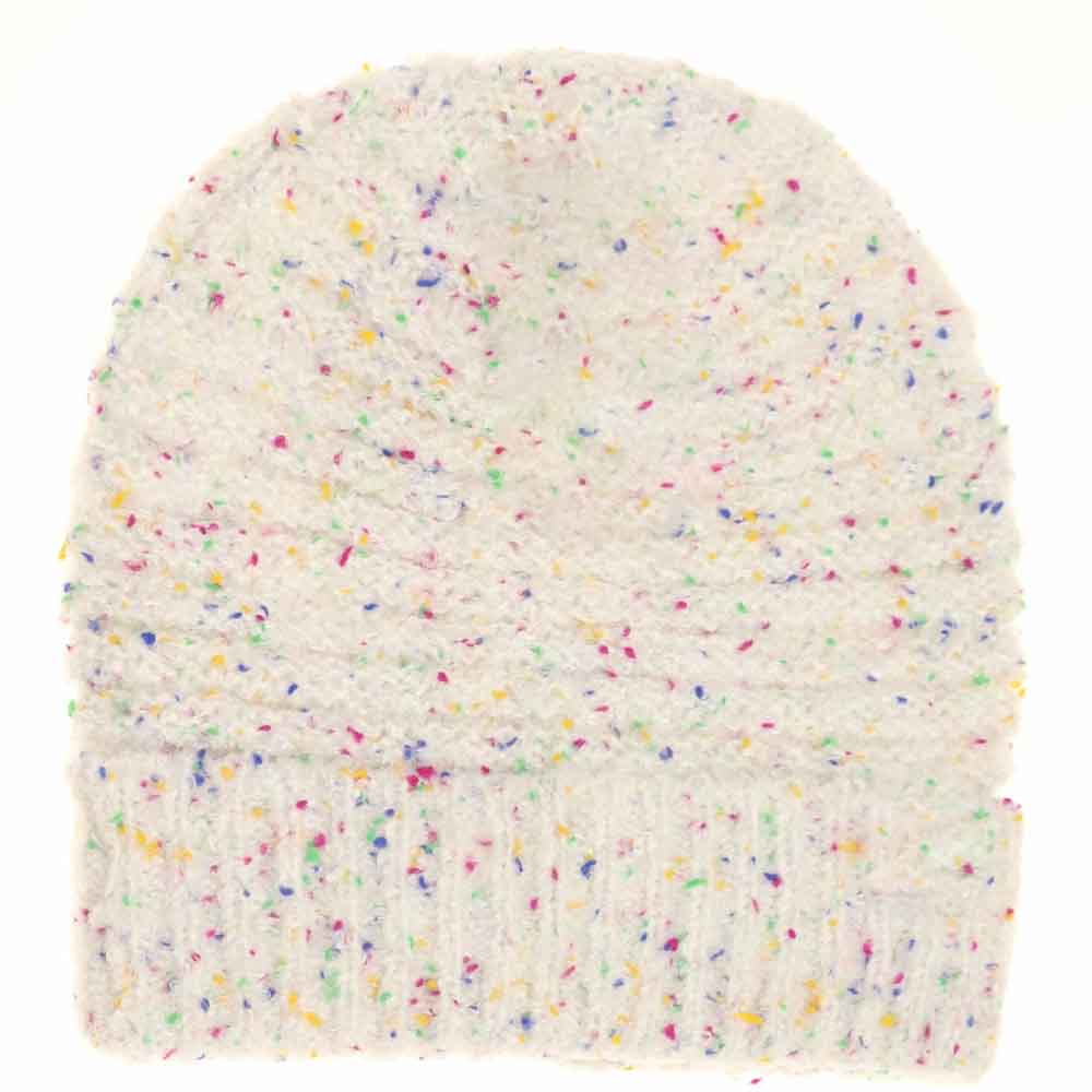Confetti Boucle Knit Cuff C.C Beanie - Image 9