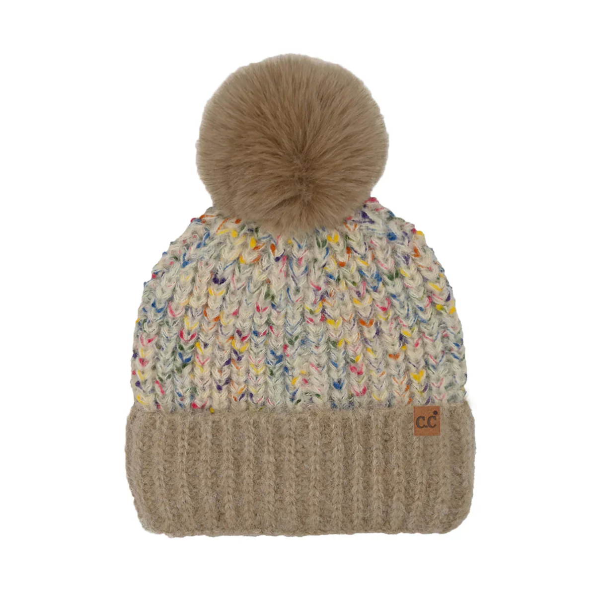 Confetti Pom C.C Beanie - Image 2