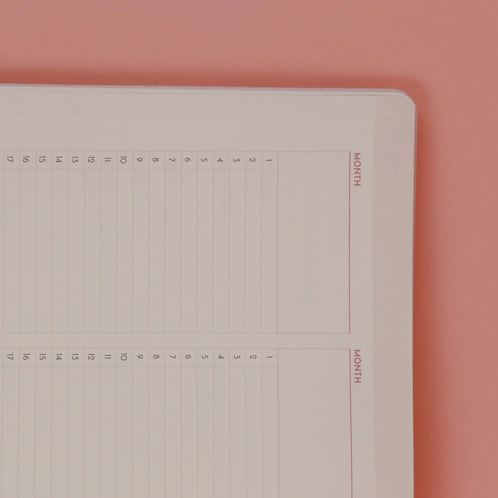 Conquer My Day Hardcover Journal (6 Months Supply, Monthly/Weekly/Daily + Line/Dot Paper) - Designed by Kelly Luc, Limited Edition - Image 10
