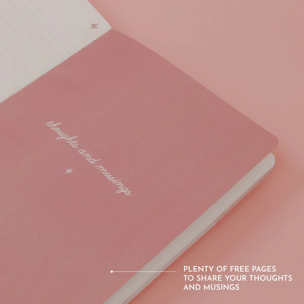 Conquer My Day Hardcover Journal (6 Months Supply, Monthly/Weekly/Daily + Line/Dot Paper) - Designed by Kelly Luc, Limited Edition - Image 3