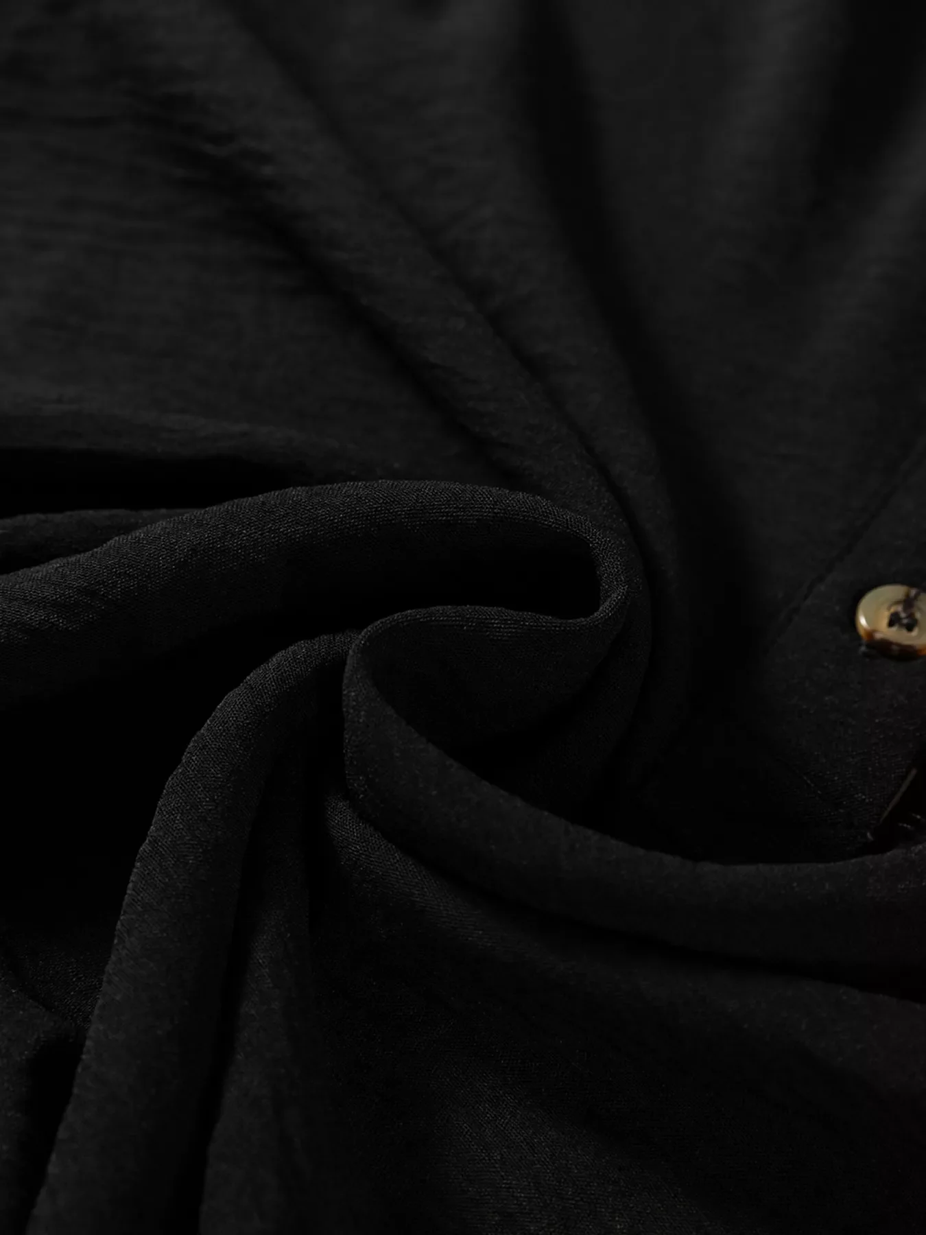 Contrast Leopard Print Patchwork Polo Collar Buttons Front Long Sleeve Blouse - Image 9
