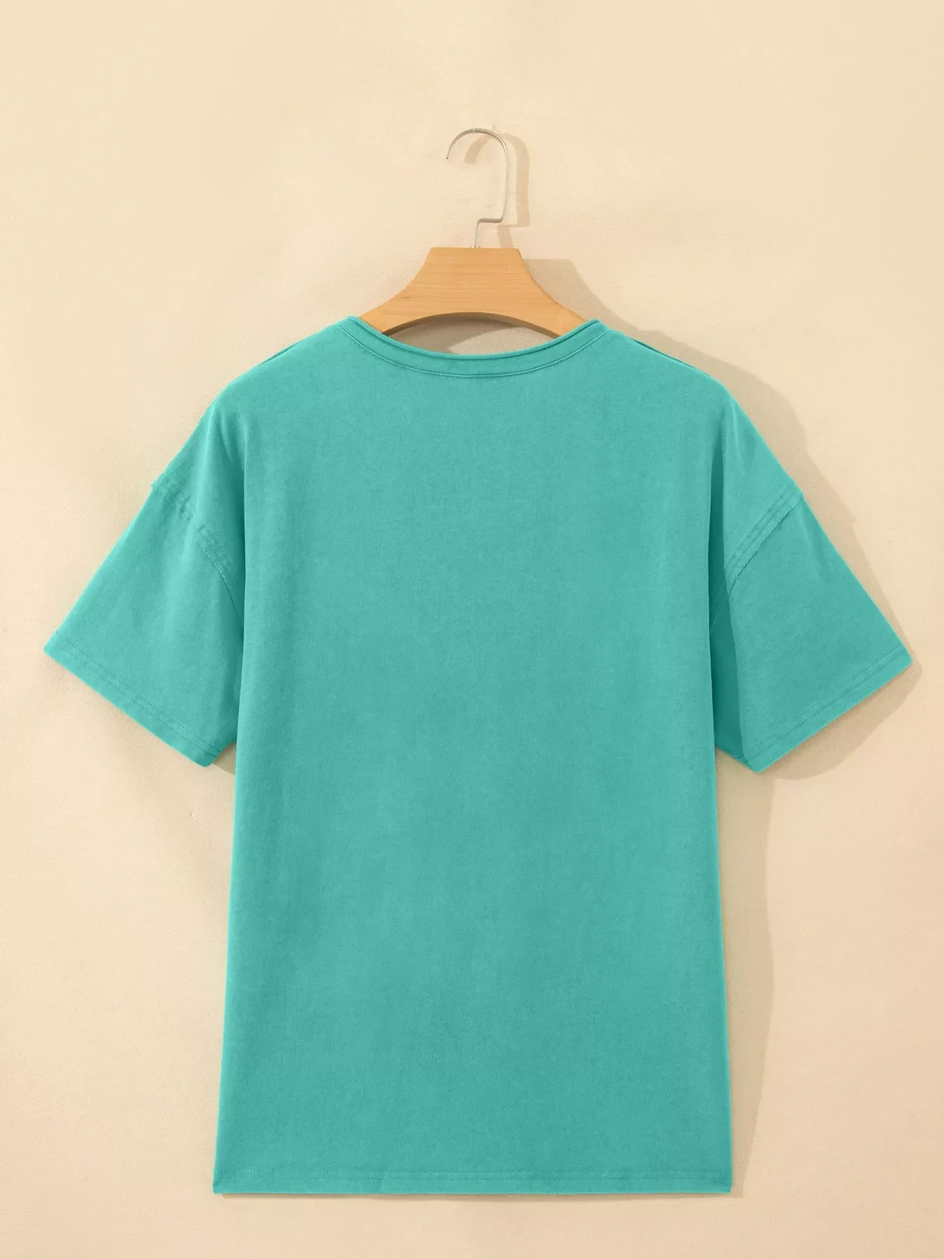 Cotton Mineral Wash T Shirt - Image 5