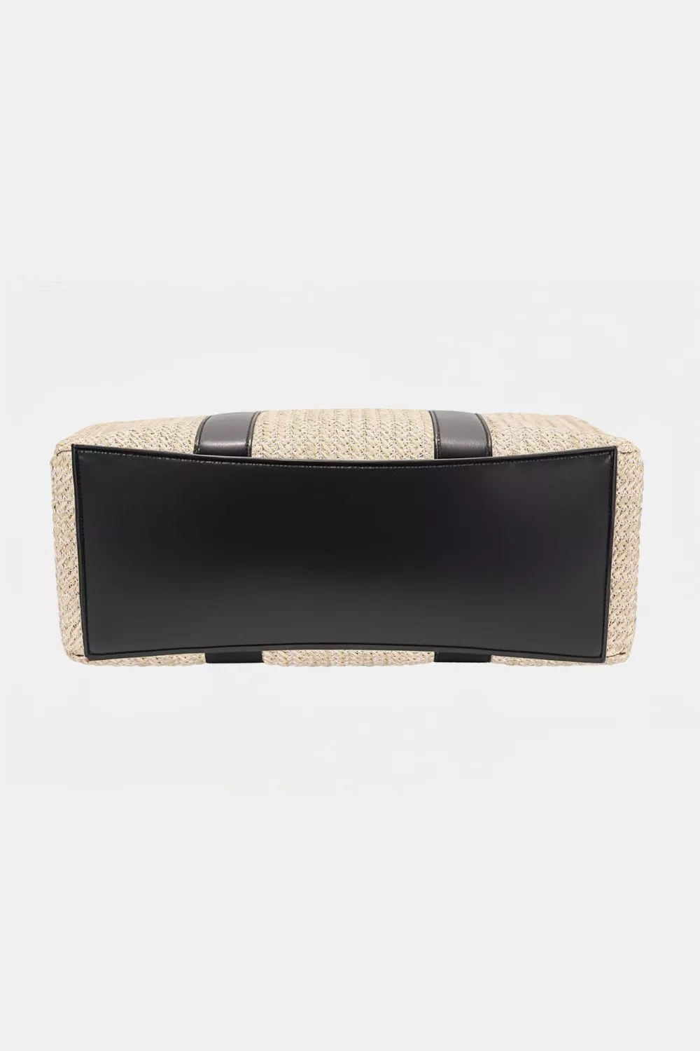 David Jones Square Woven Tote Handbag - Image 3