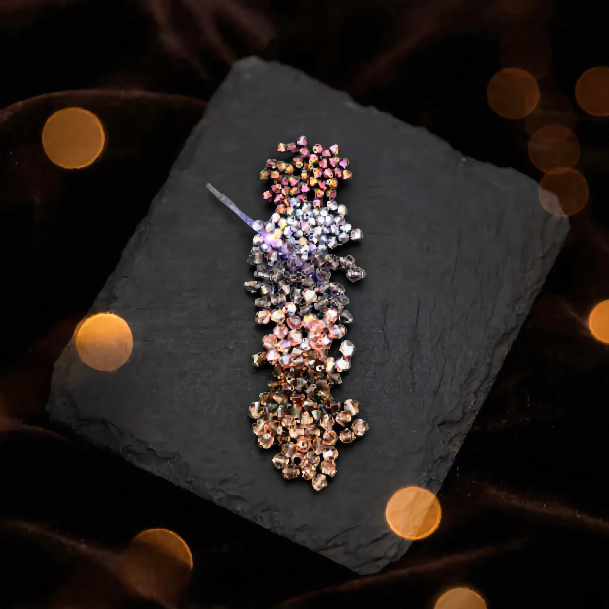 Dazzling Multi-Color Crystal Bead Mix