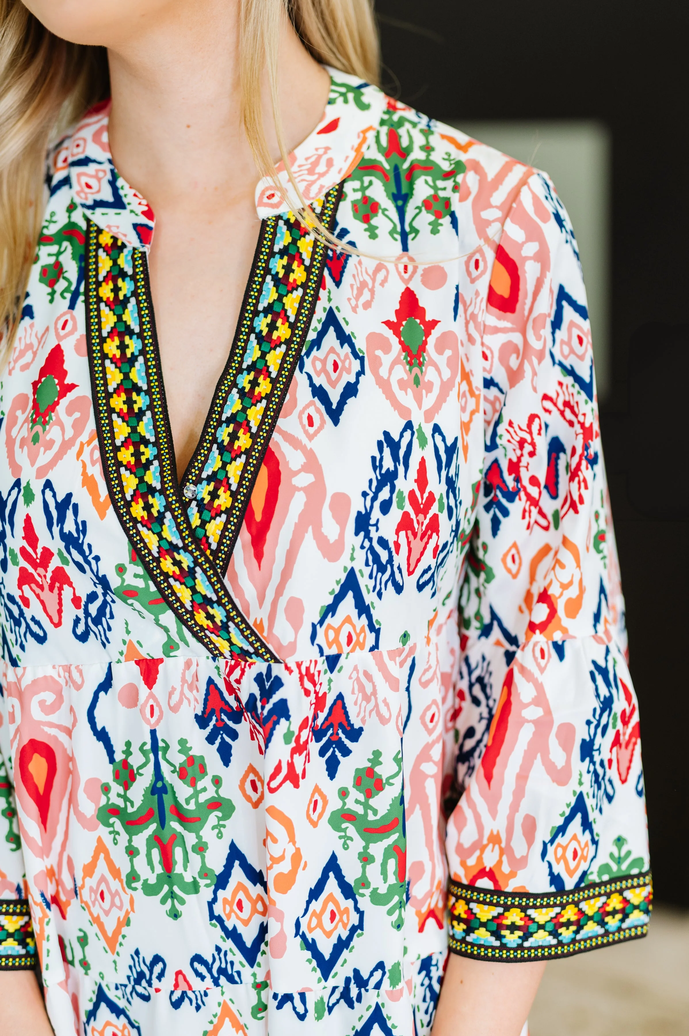 Depend on Me Boho Tiered Dress - Image 2