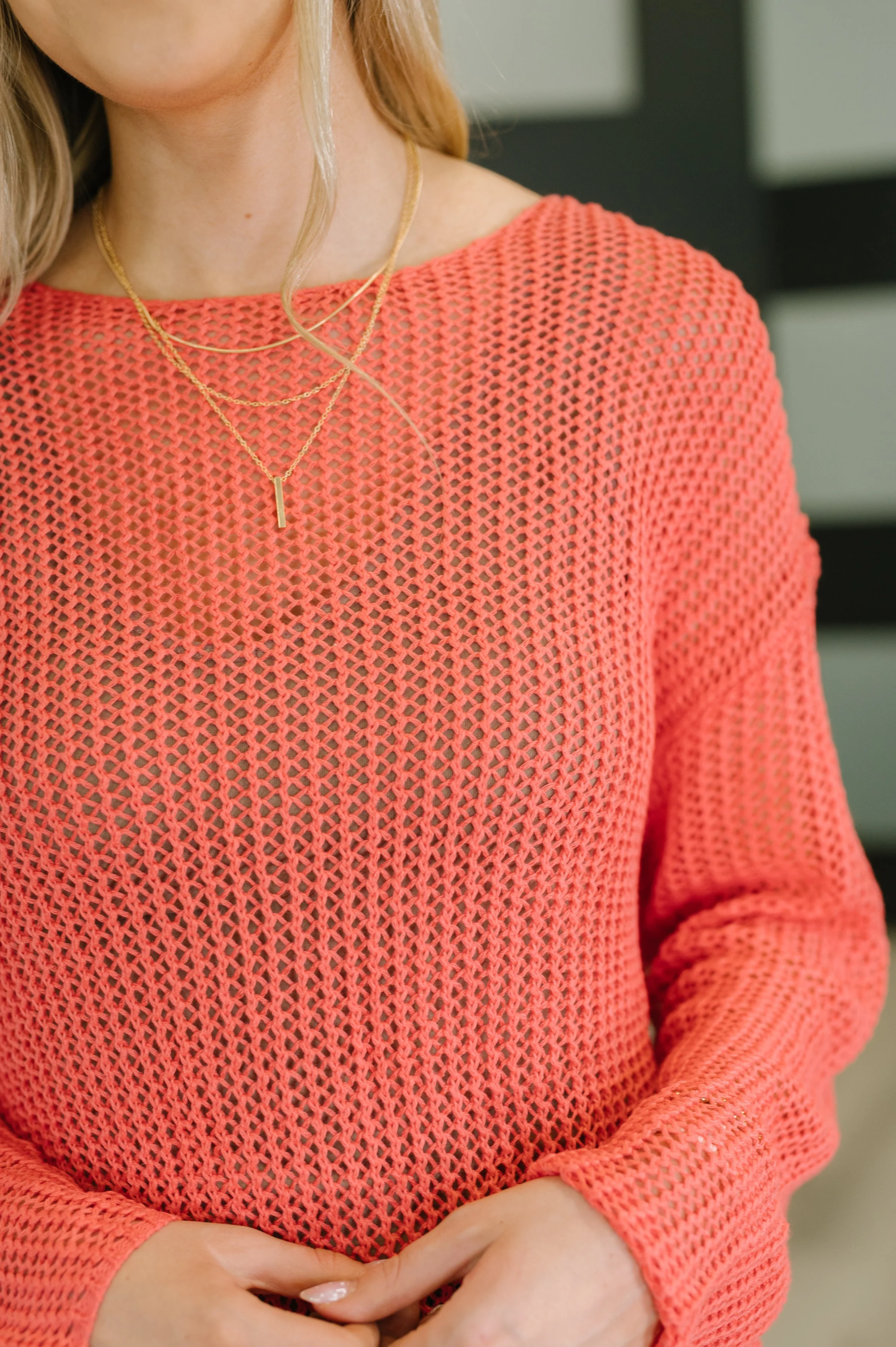 Desert Bloom Loose Knit Sweater - Image 2