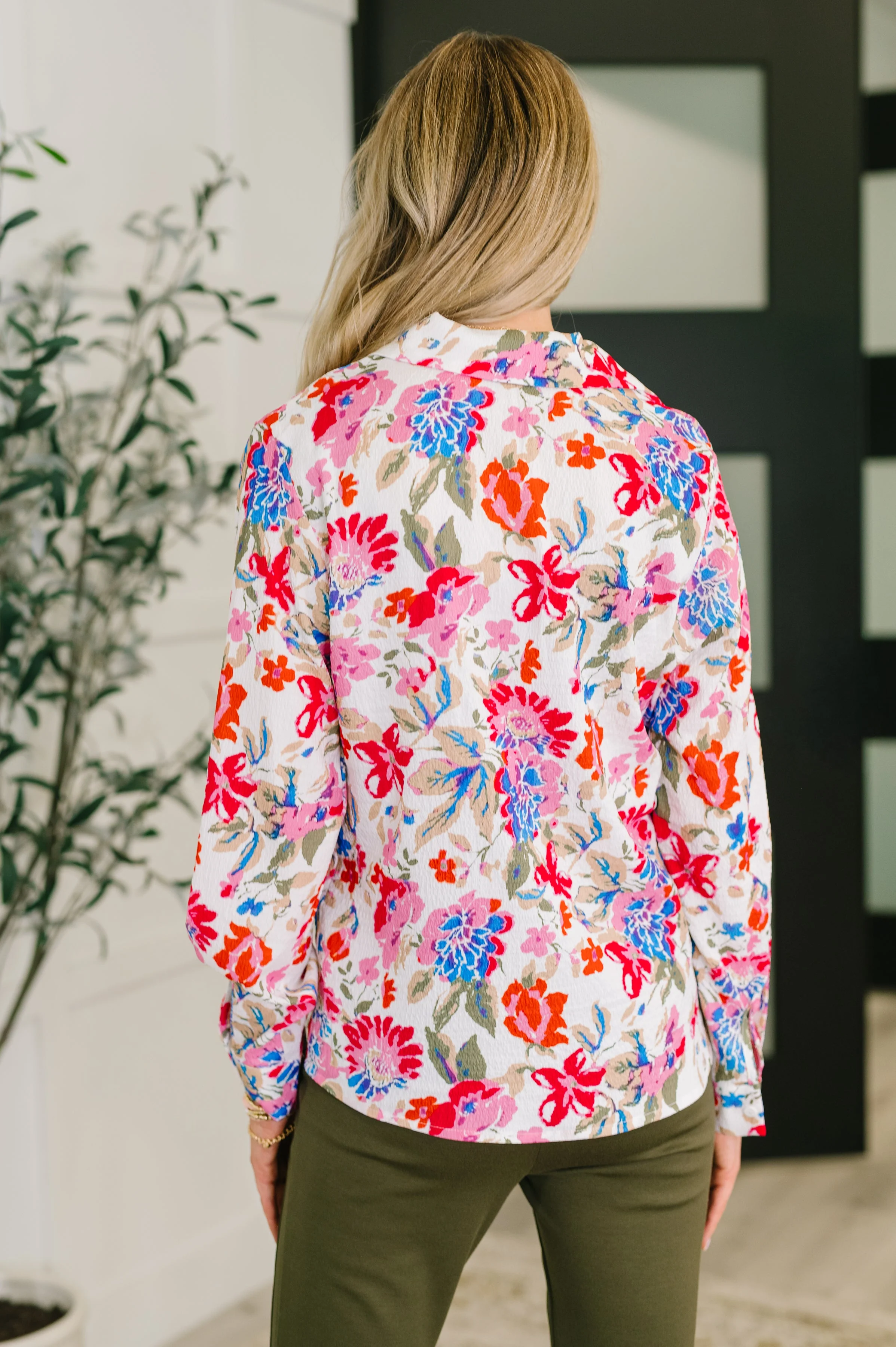 Distinguished Guest Floral Button Down - Image 5