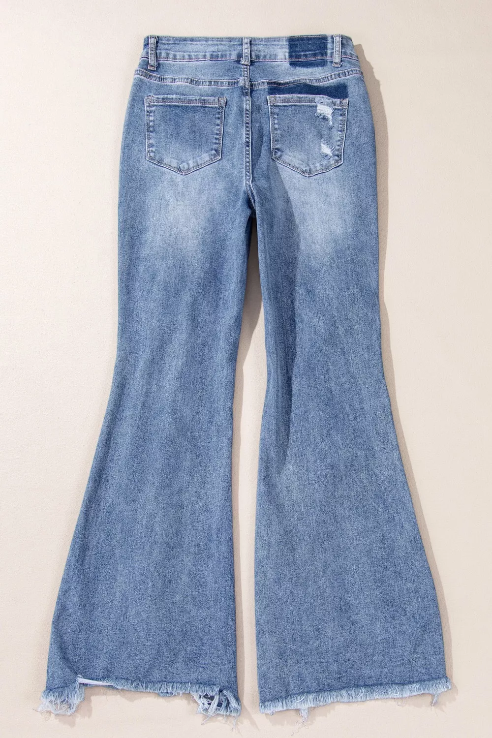 Distressed Flare Jeans - Image 5