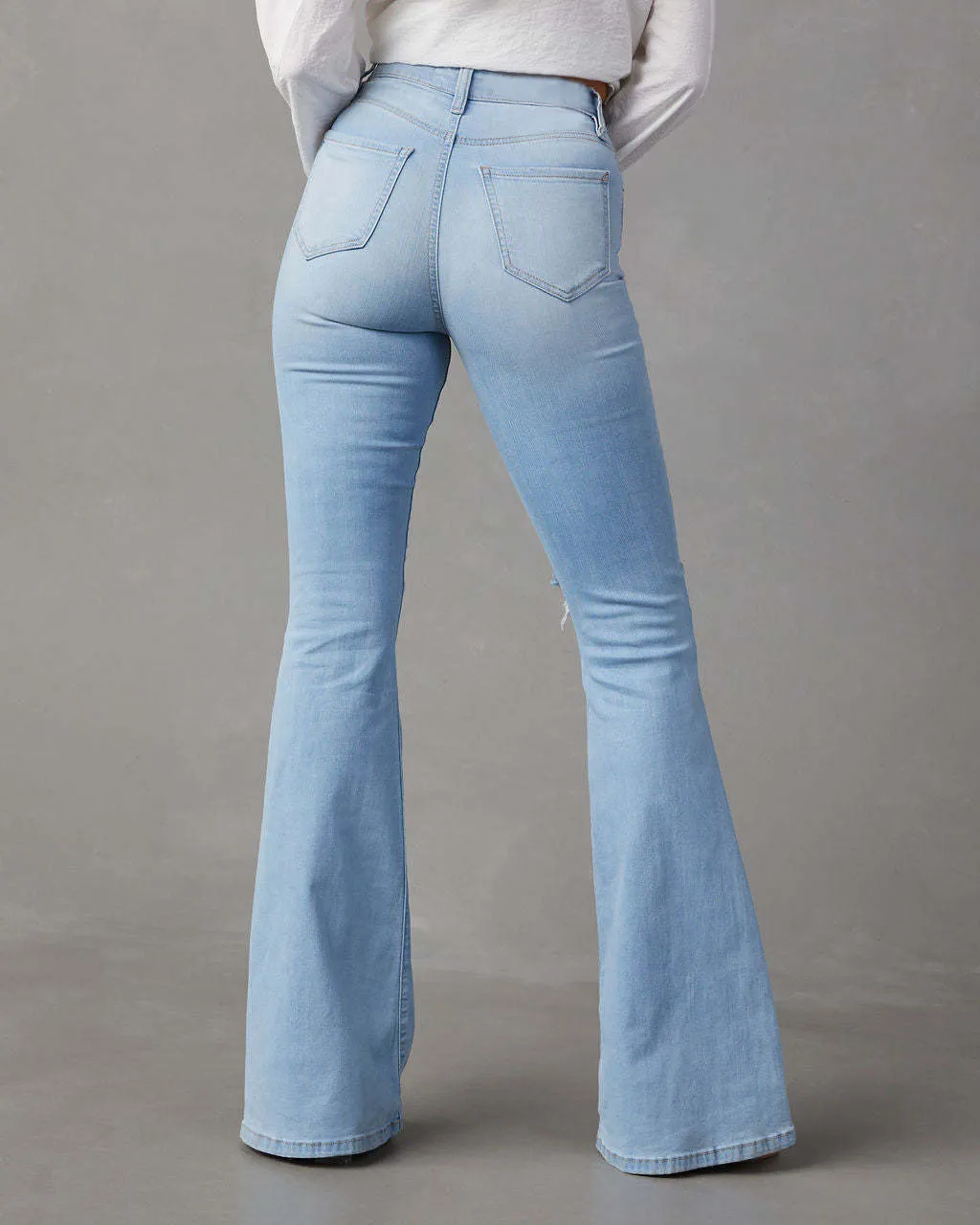 Distressed Jeans with Pockets - Image 5