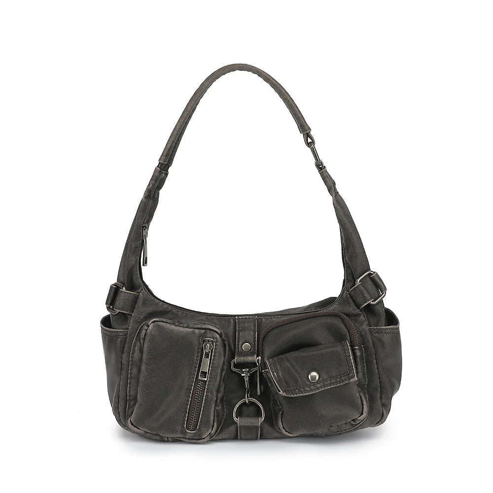 Distressed Washed E/W Hobo - Image 3