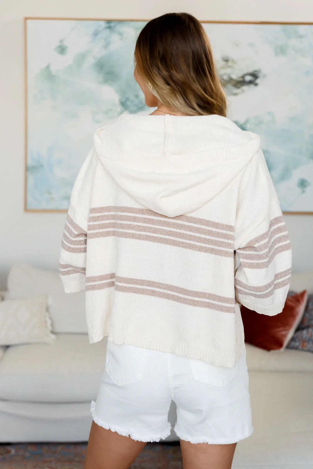 Don't Forget the Cold Foam Striped Hoodie - Image 12