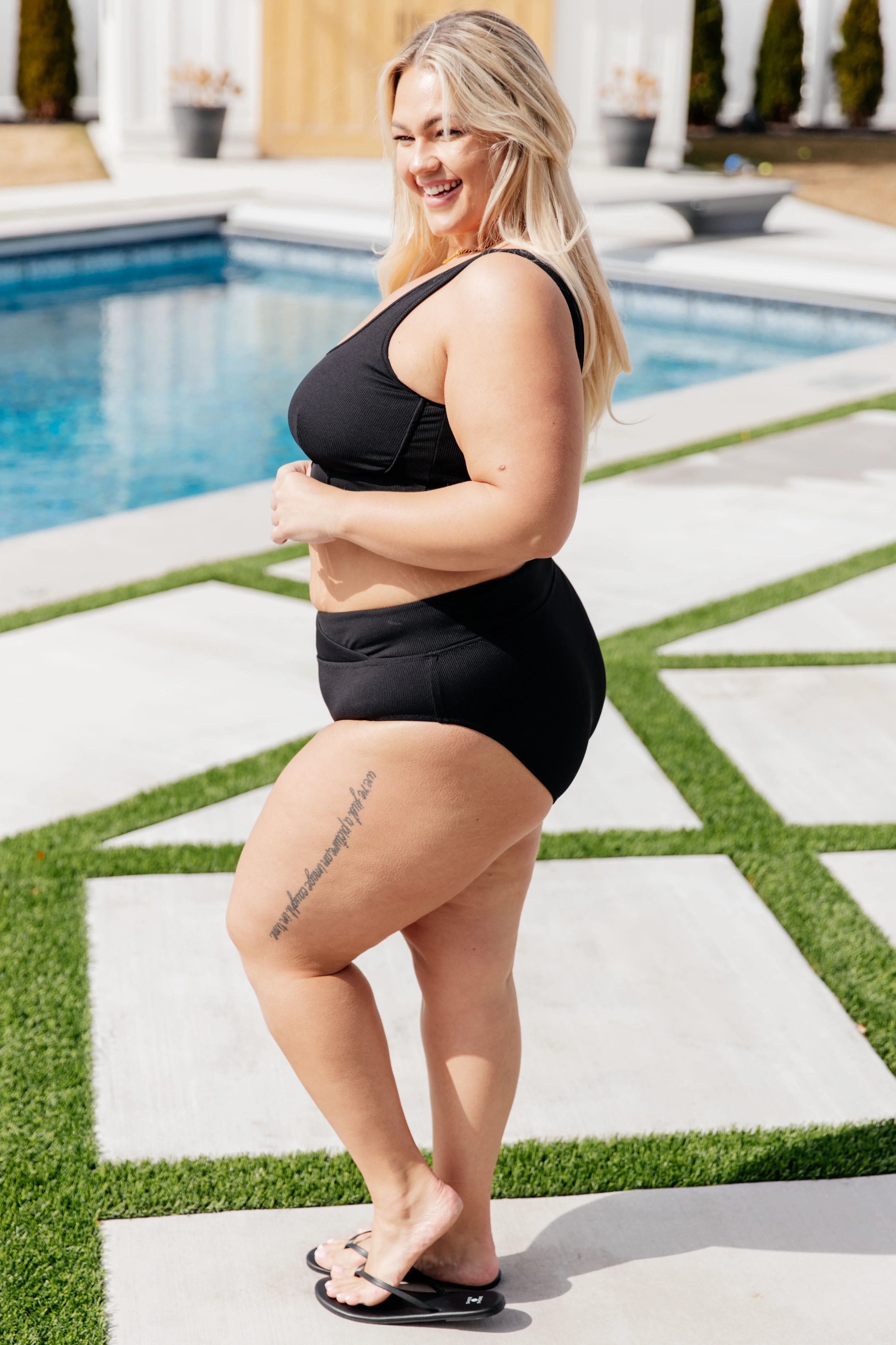 Down the Block, On A Beach Two Piece Swimsuit - Image 10
