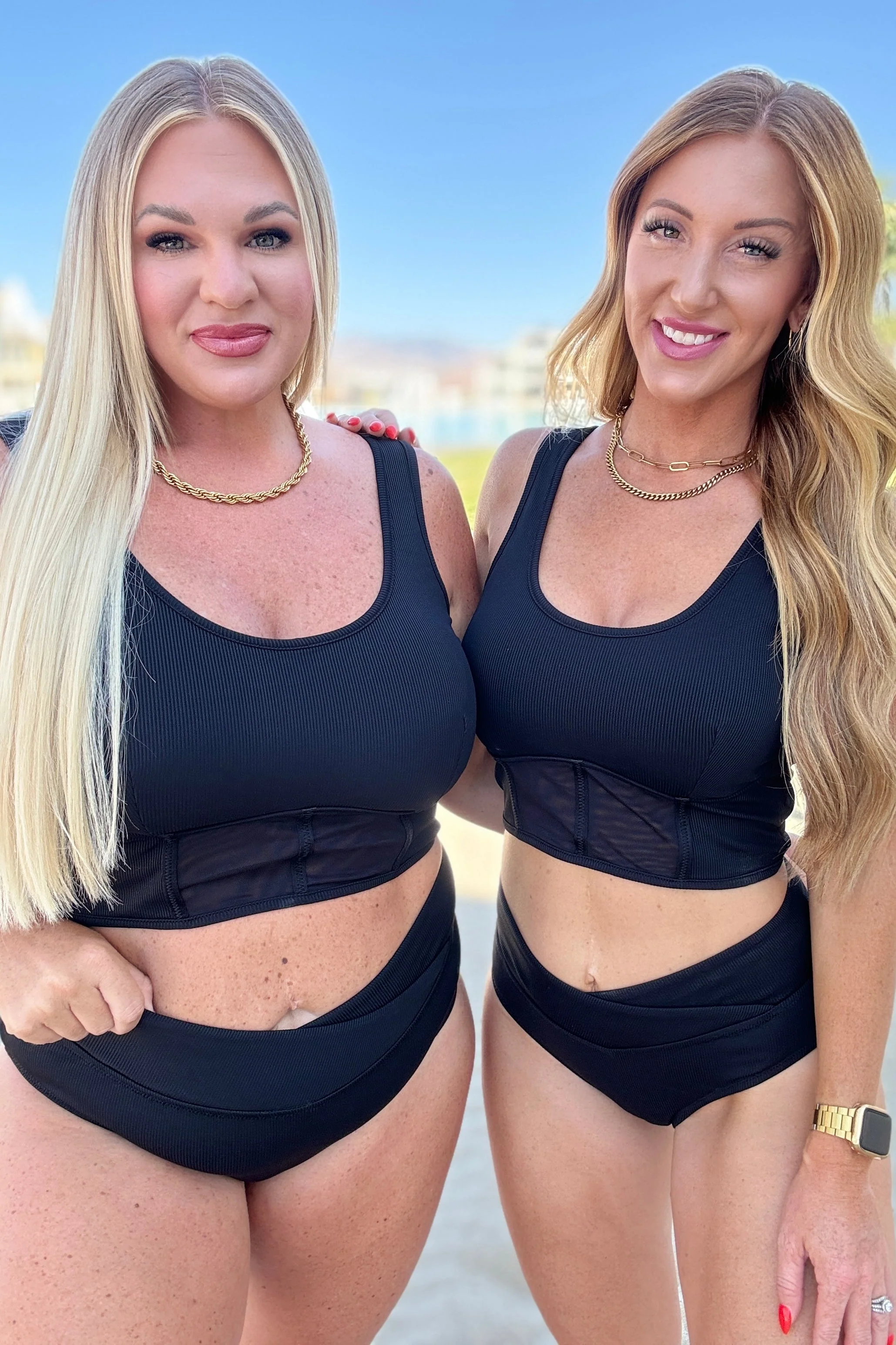 Down the Block, On A Beach Two Piece Swimsuit - Image 3