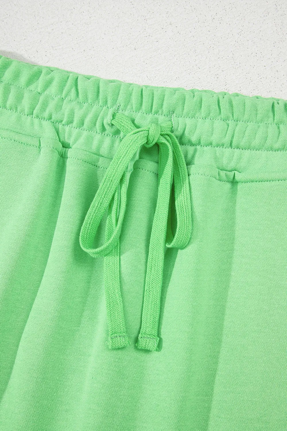 Drawstring Solid Mini Skort - Image 9