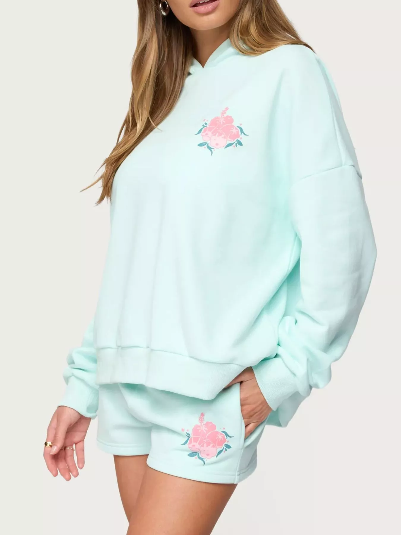 Drop Shoulder Graphic Hoodie with Kangaroo Pocket - Image 15