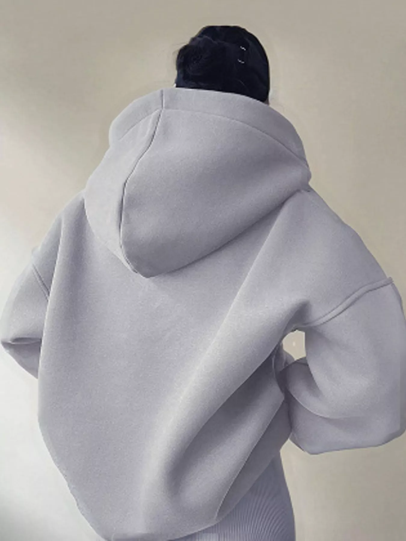 Dropped Shoulder Long Sleeve Sweatshirt - Image 34