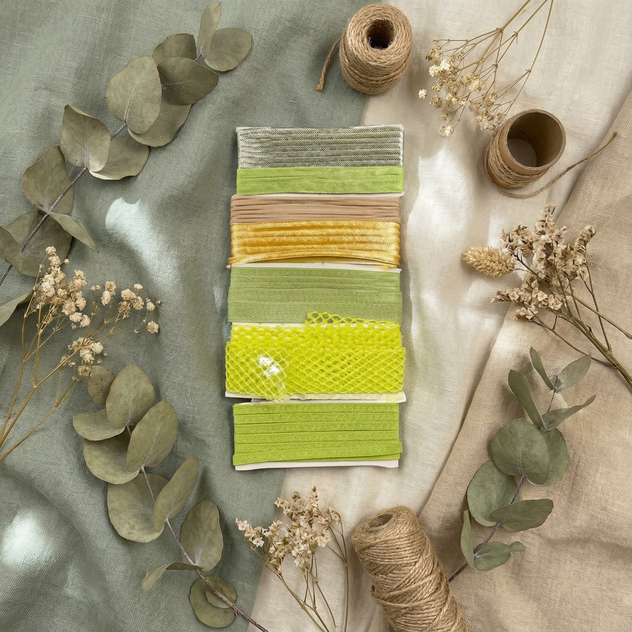 Earthy Garden DIY Ribbon Crafting Kit