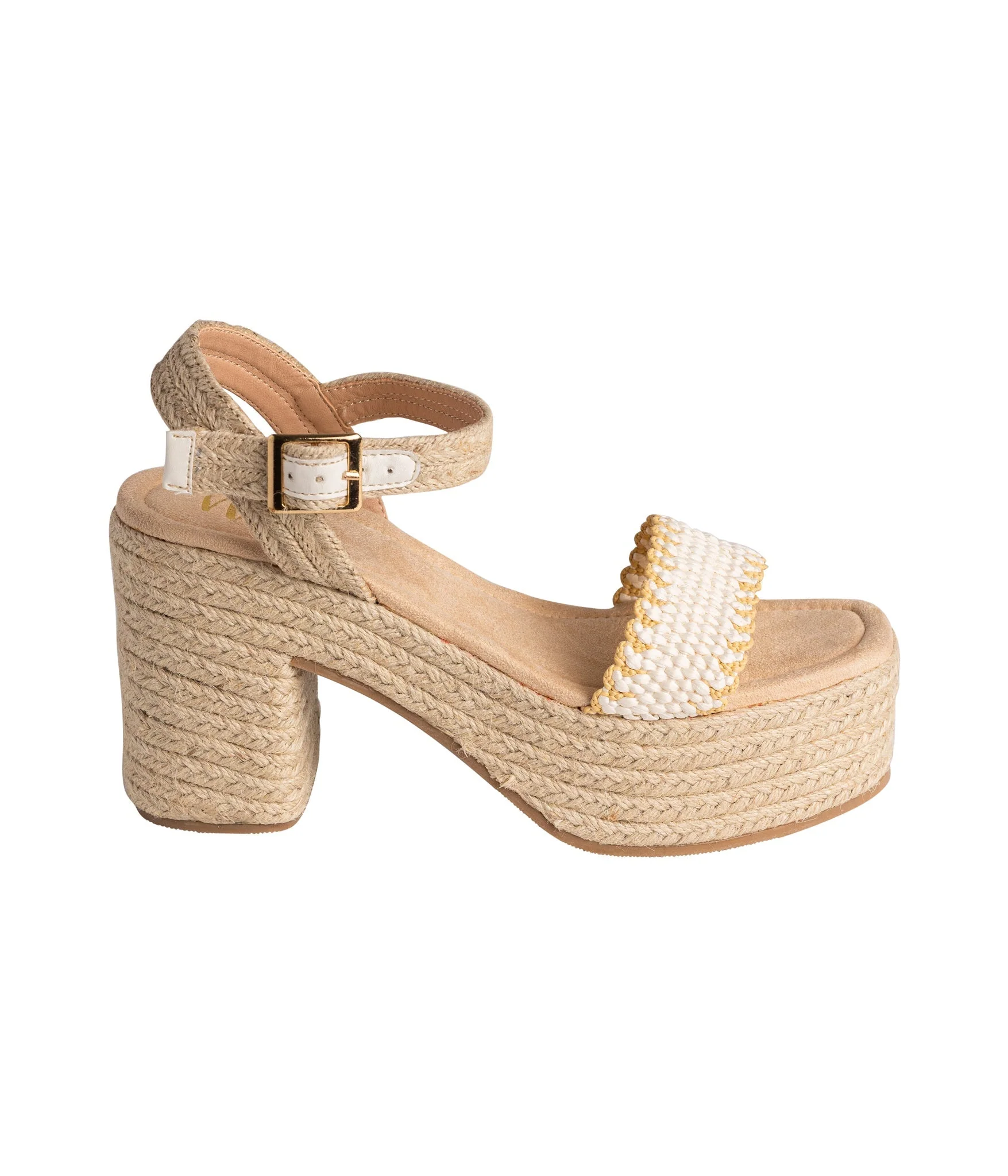 Elise Wedge in Off White - Image 8