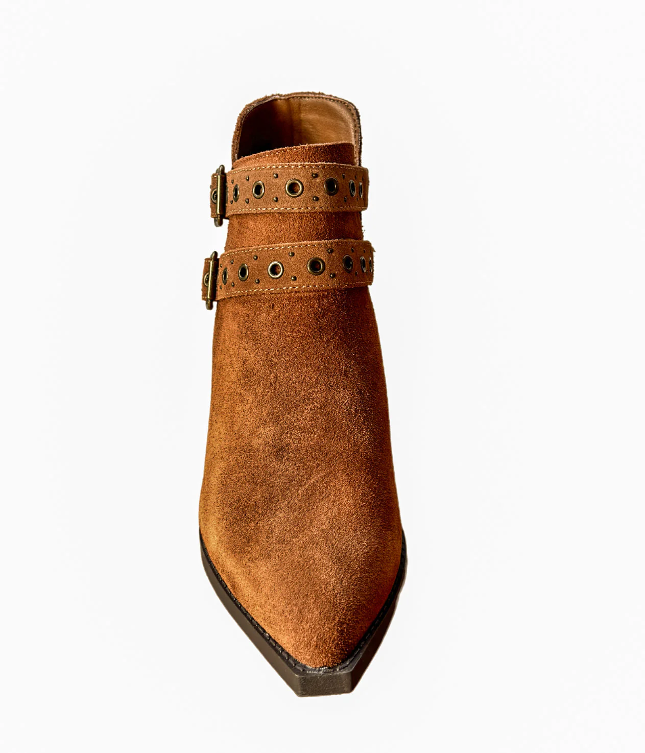 Elsa Leather Ankle Boot in Tan - Image 6