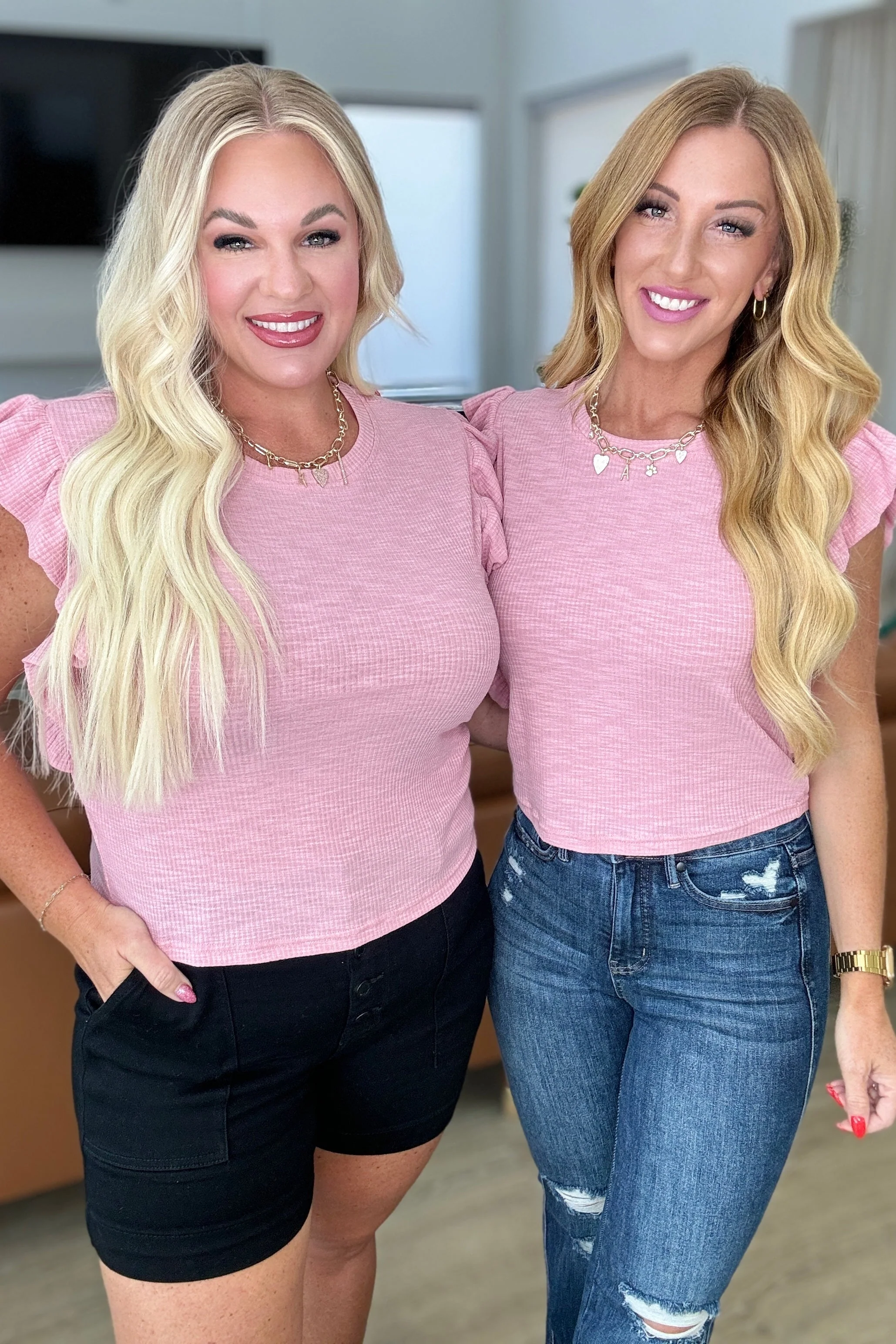 Especially Sweet Ruffle Sleeve Top - Image 2