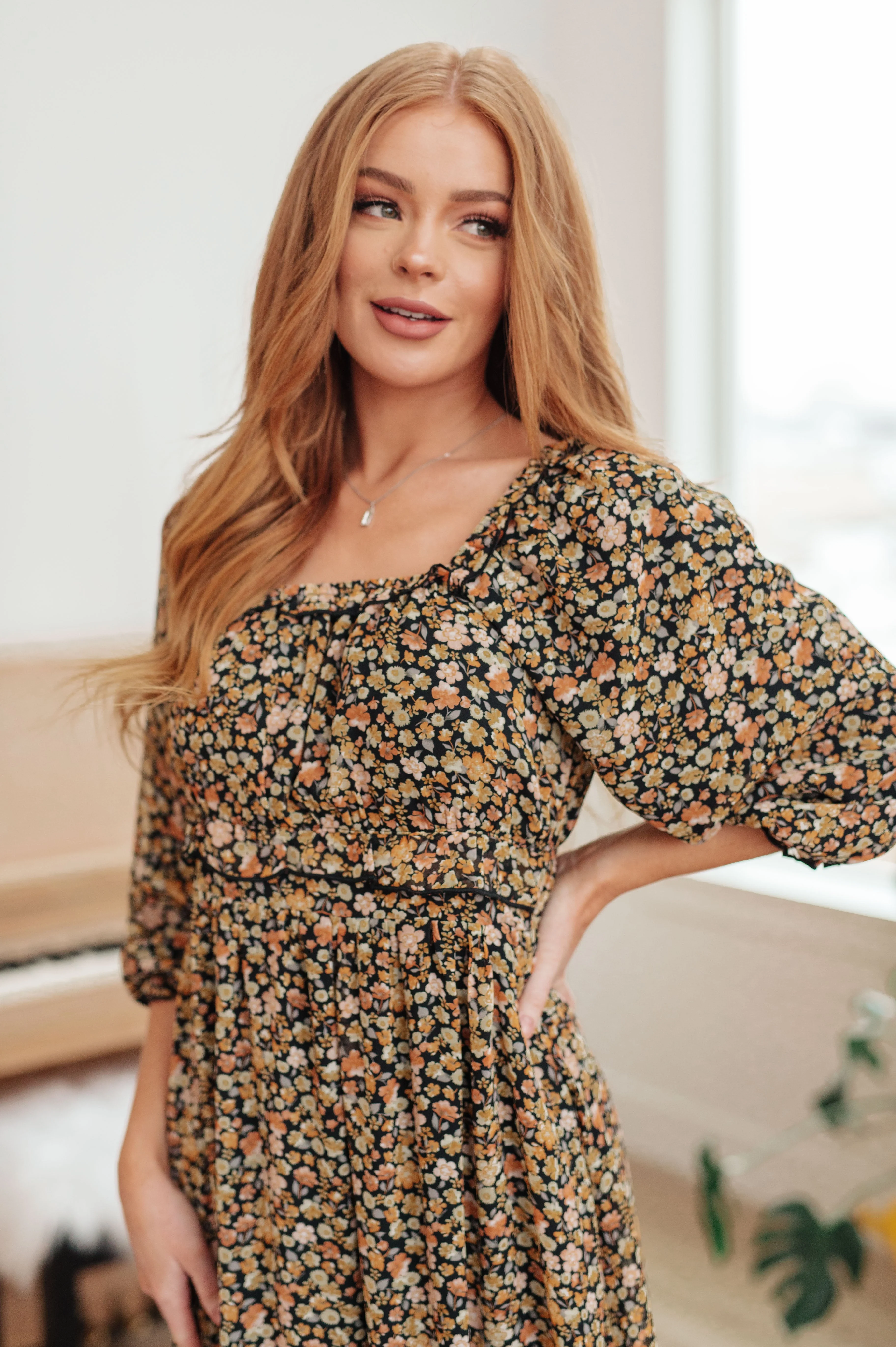 Ever So Briefly Floral Maxi Dress - Image 4