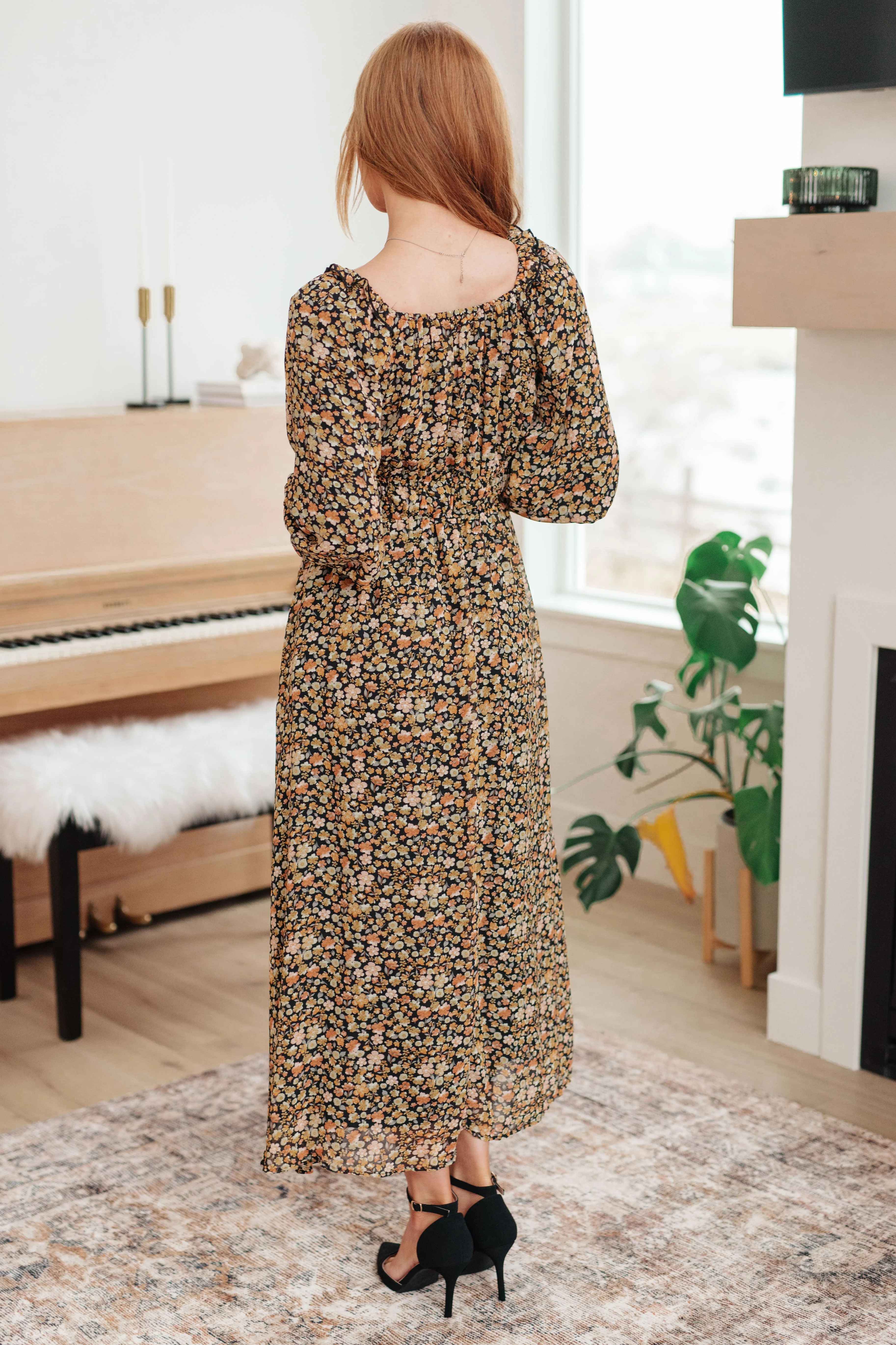 Ever So Briefly Floral Maxi Dress - Image 9