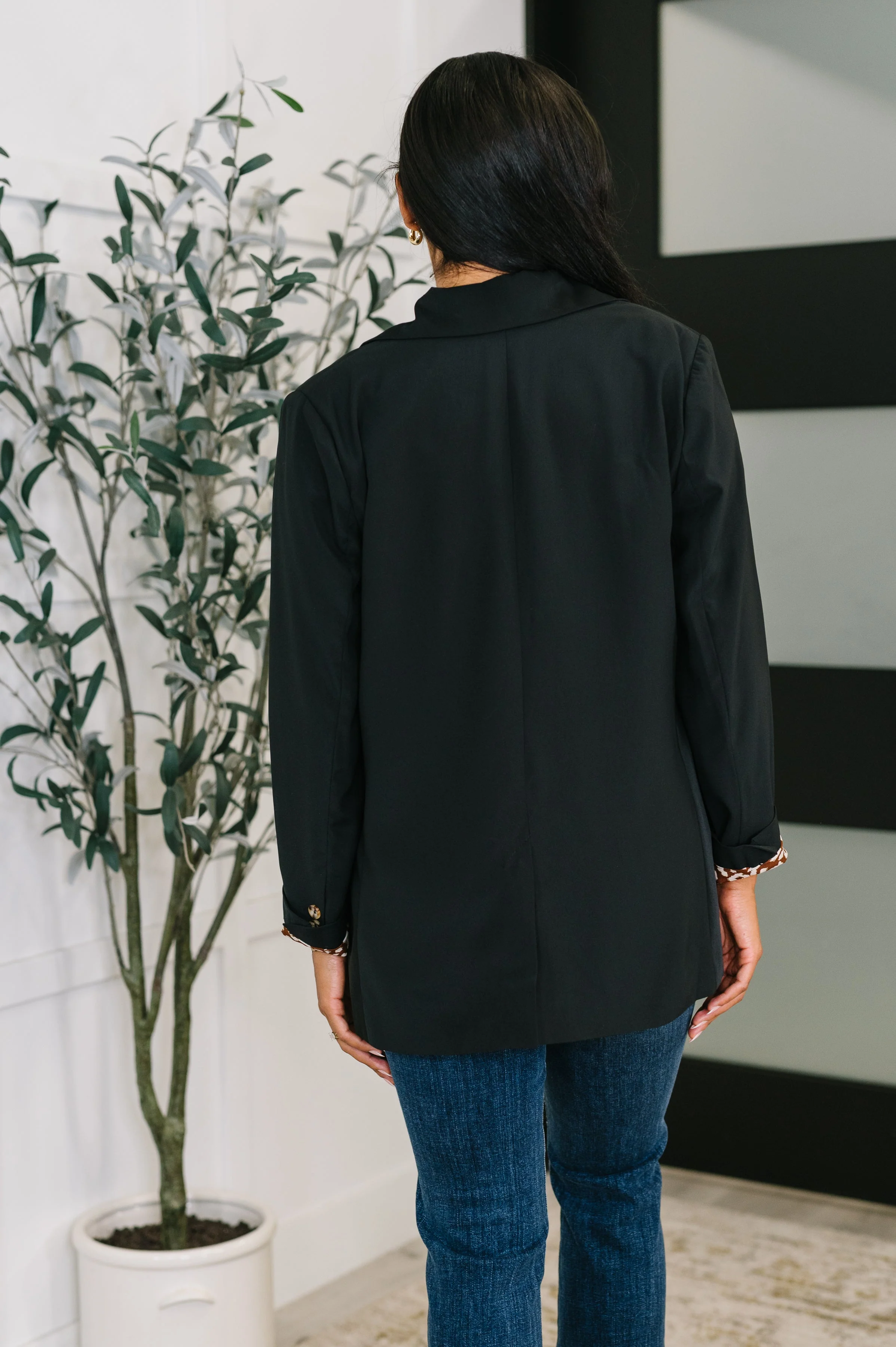 Every Day Blazer in Black - Image 10