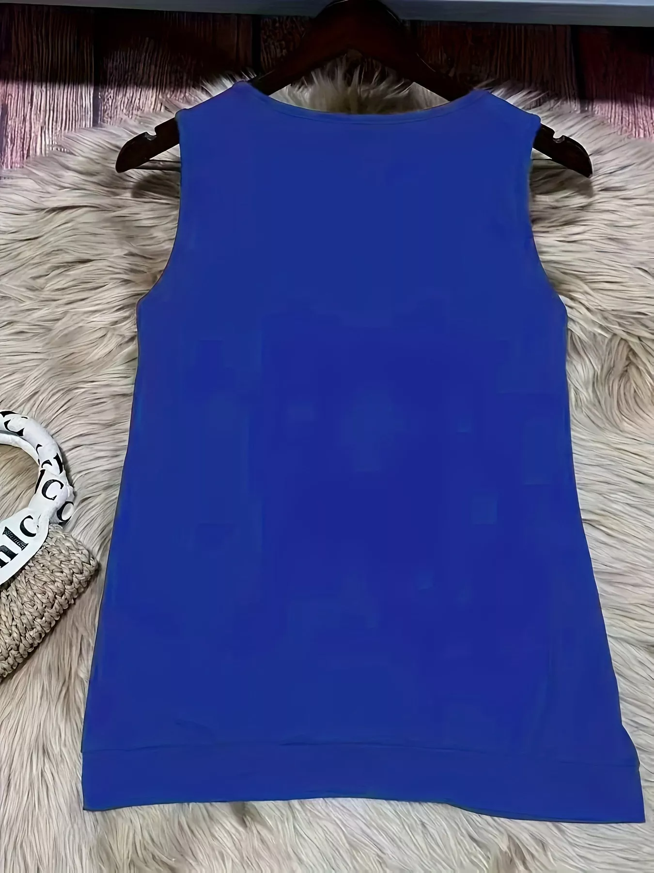 Eyelet Detail Ruched Tank - Image 3