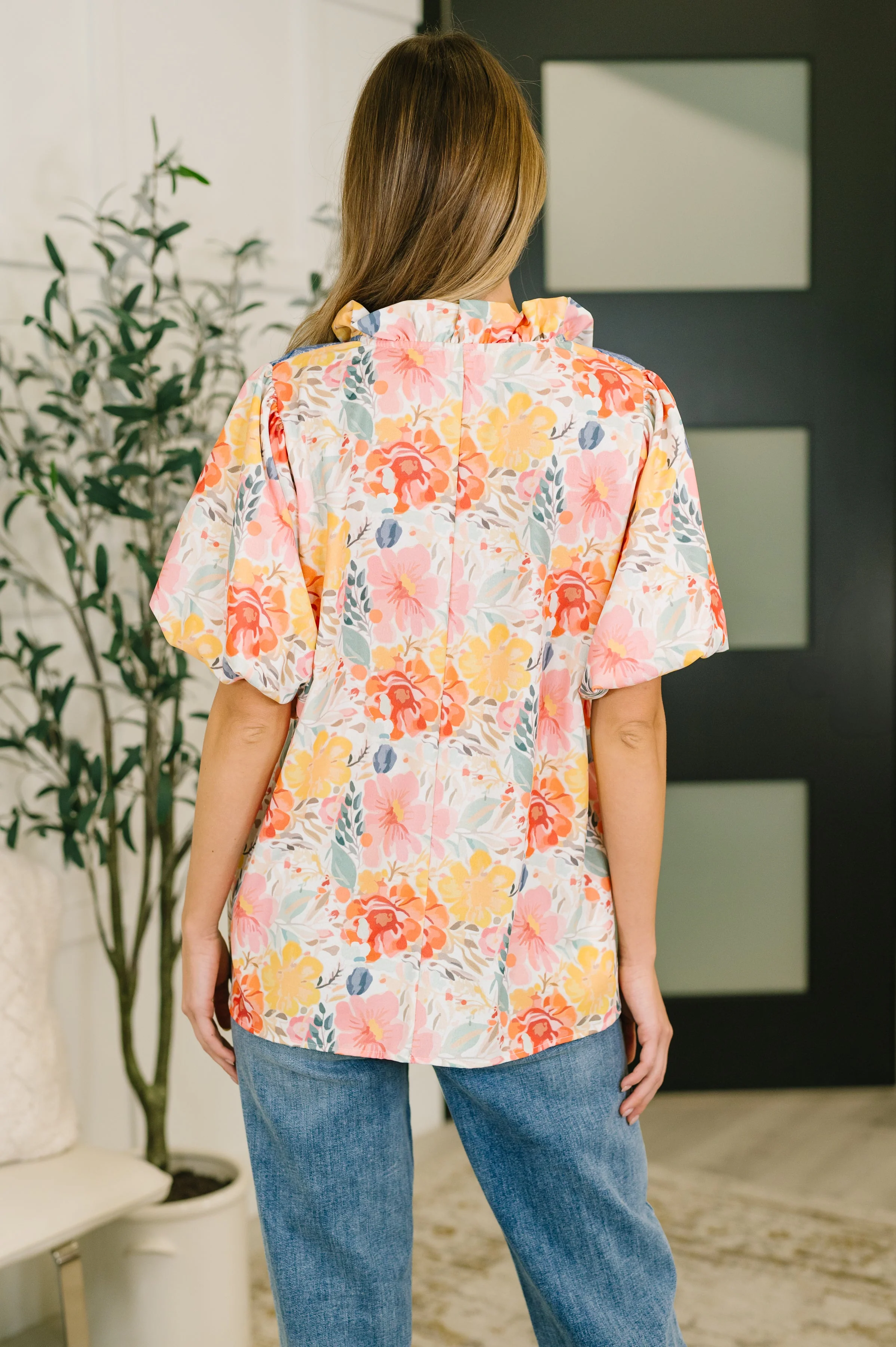Feel The Way That I Want Balloon Sleeve Blouse - Image 5